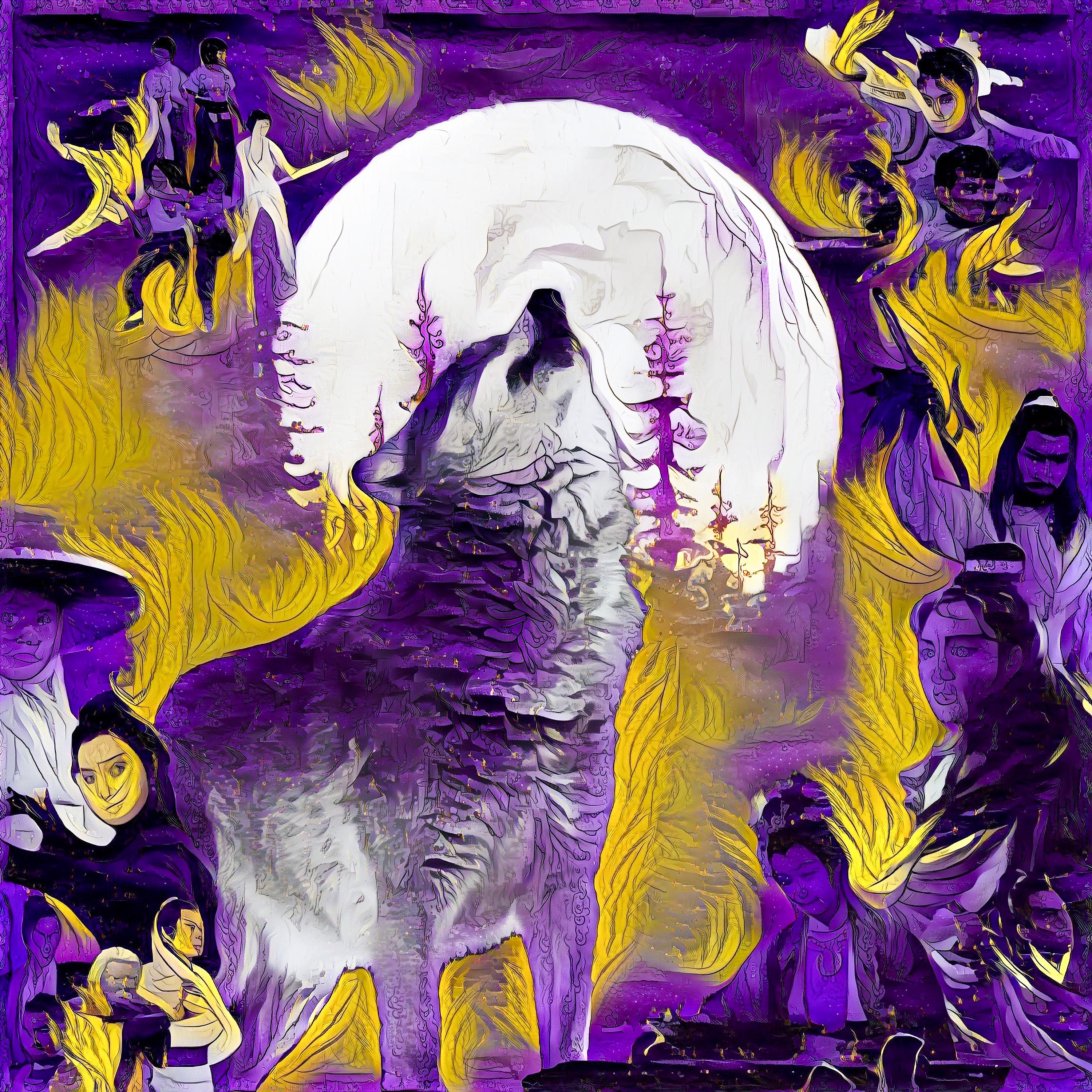 Постер альбома Miracle of the Shaolin Moonwolf