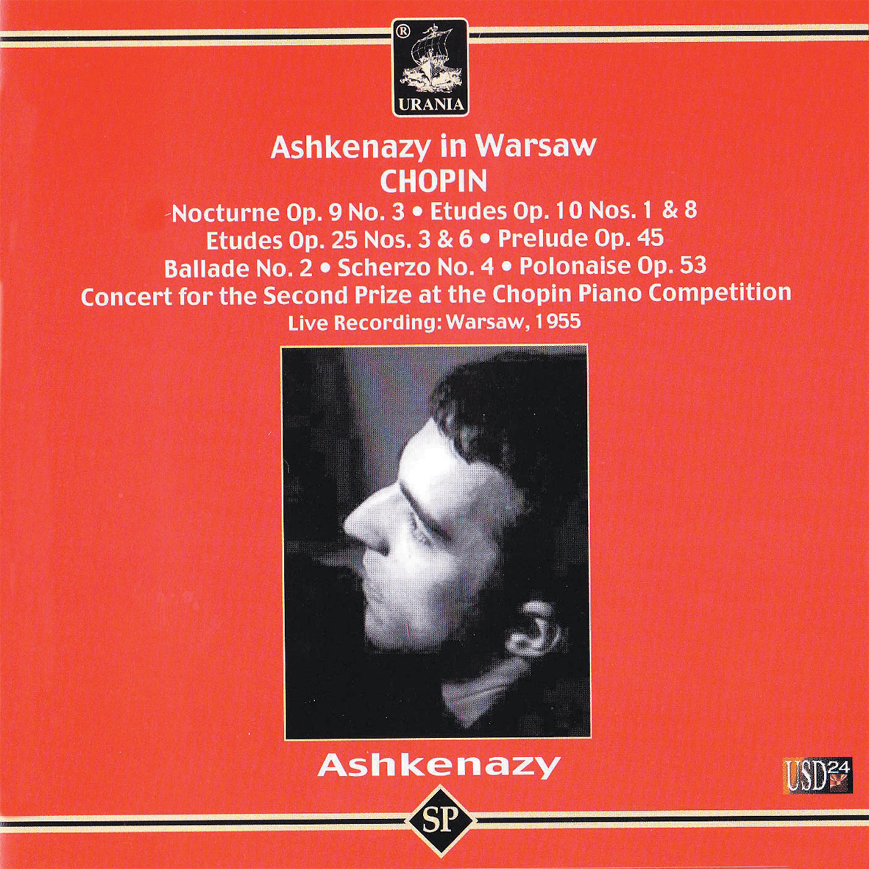 Постер альбома Ashkenazy Plays Chopin