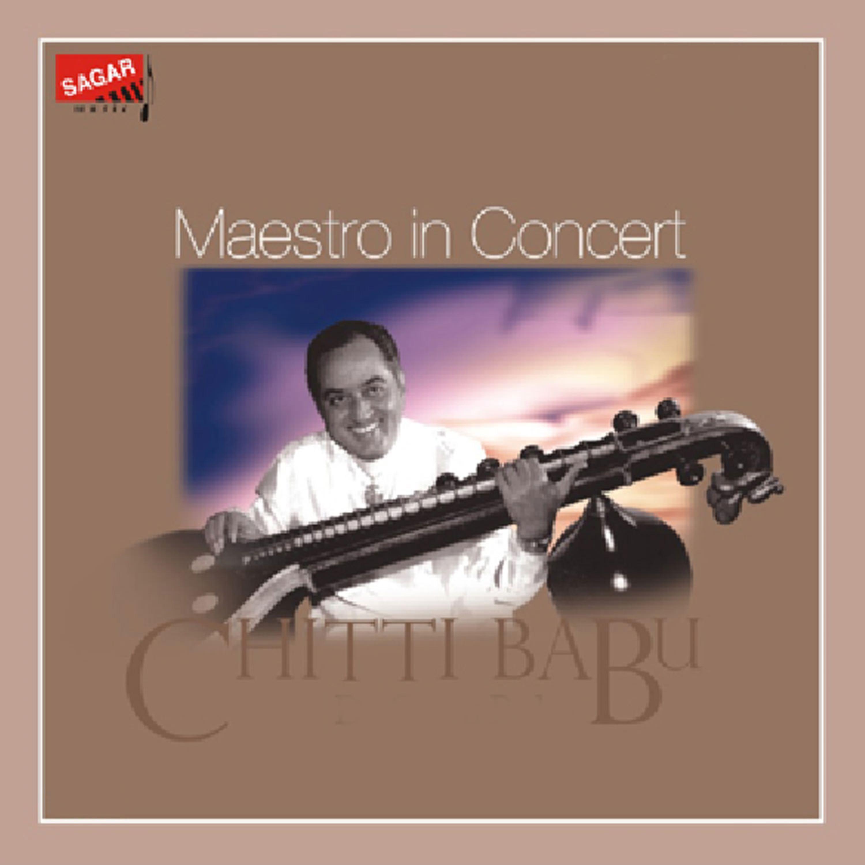 Постер альбома Maestro in Concert - Chitti Babu, Vol. 1 (Live)