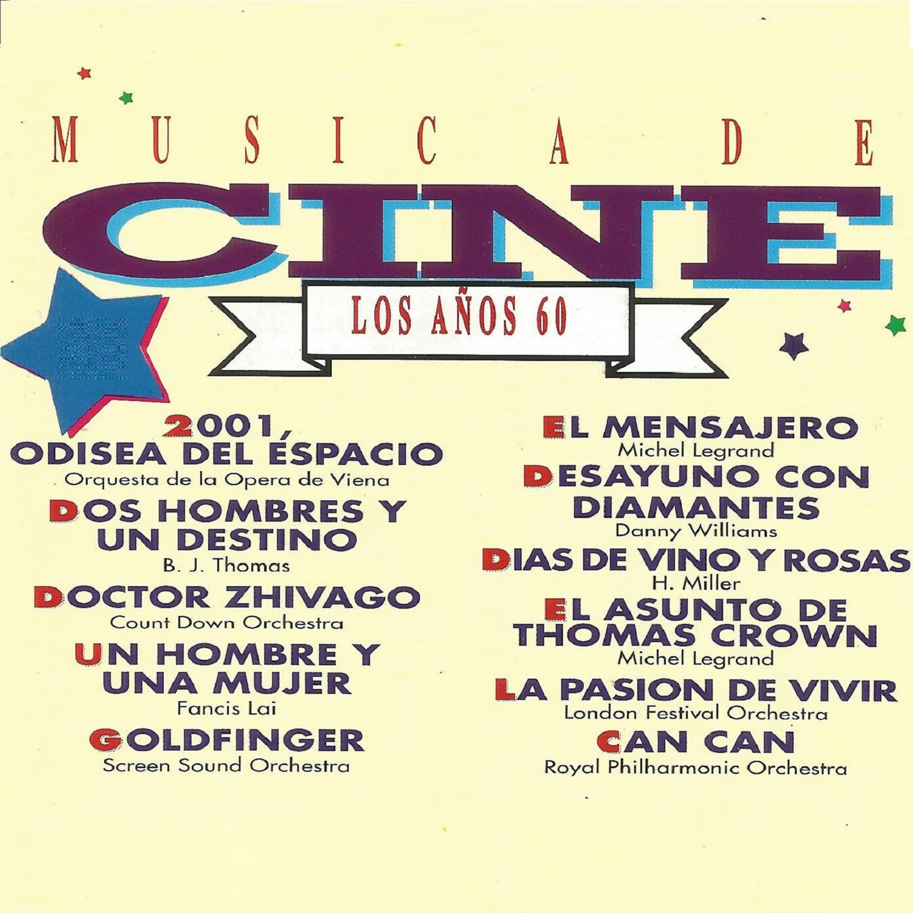 Постер альбома Musica de Cine - Los Años 60