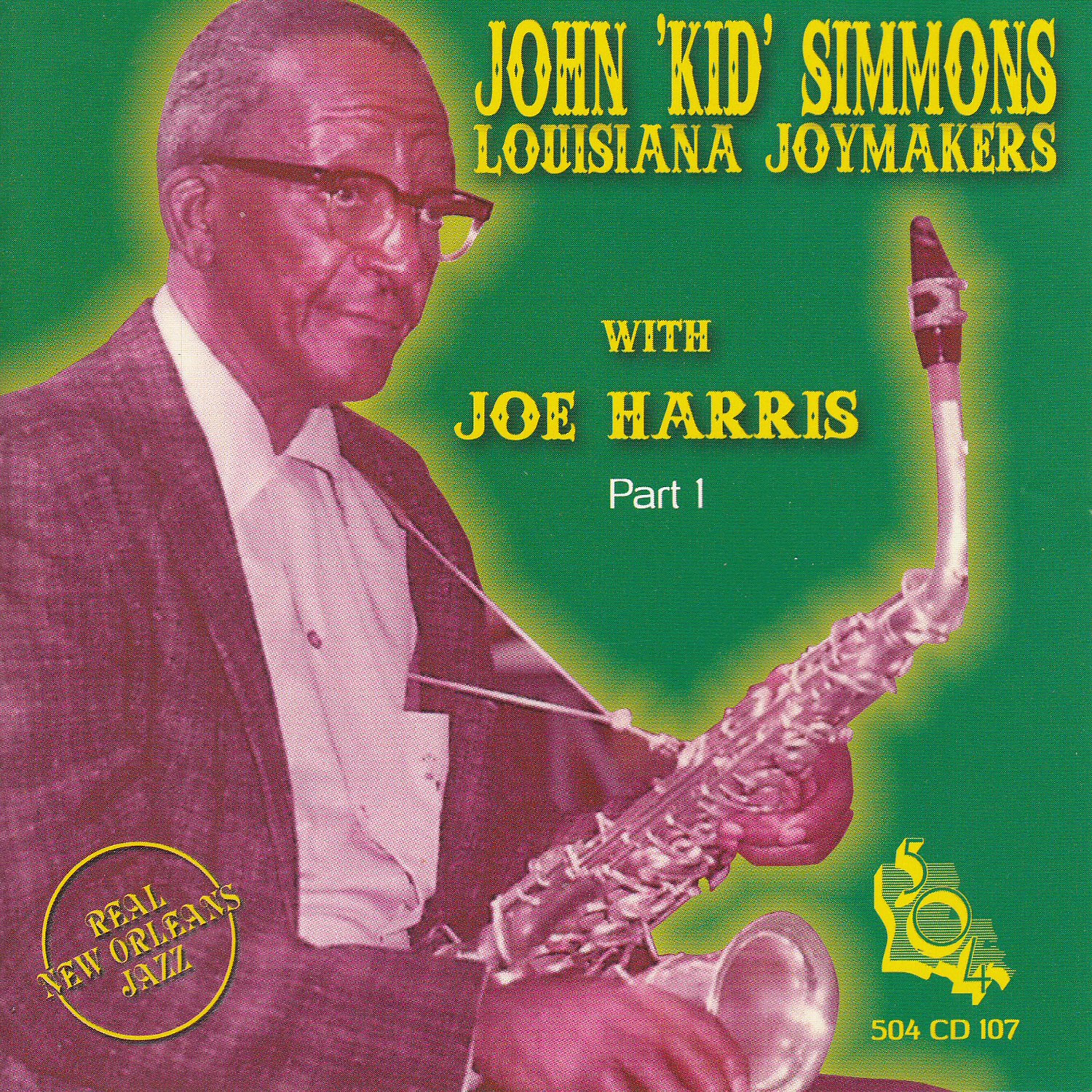 Постер альбома John 'Kid' Simmons: Louisiana Joymakers
