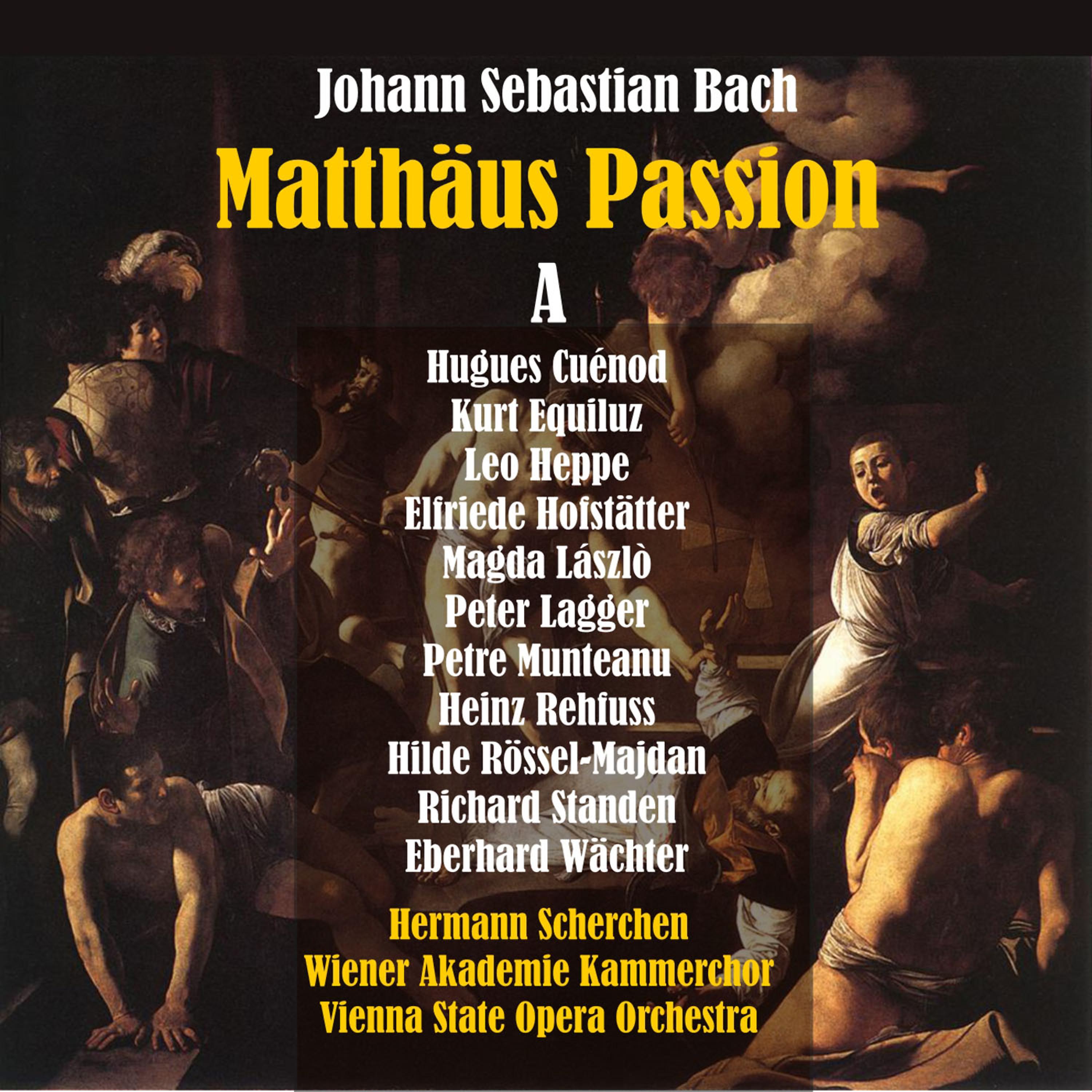 Постер альбома Johann Sebastian Bach : Matthäus-Passion, Volume 1 (1950)