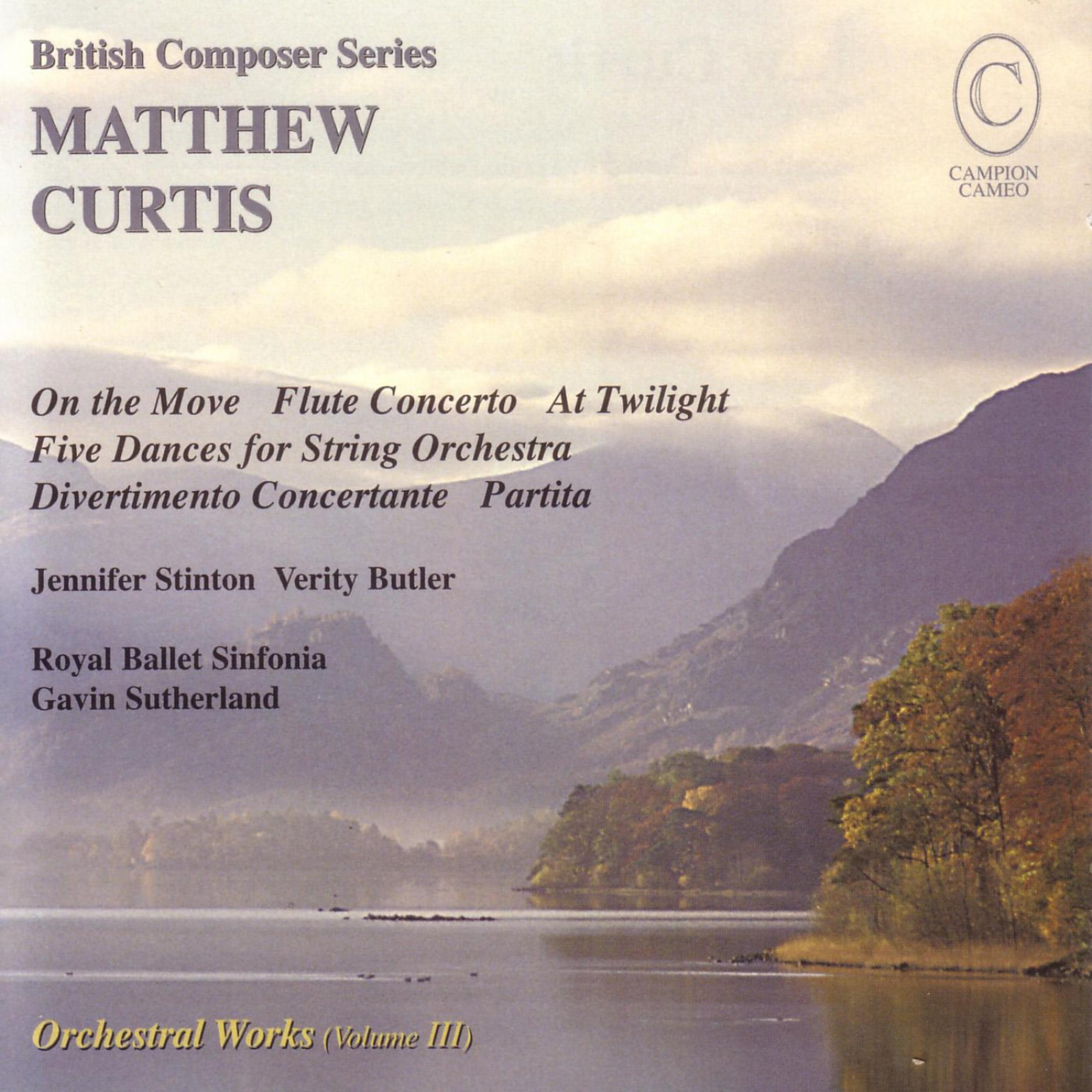 Постер альбома CURTIS: Orchestral Works Volume III
