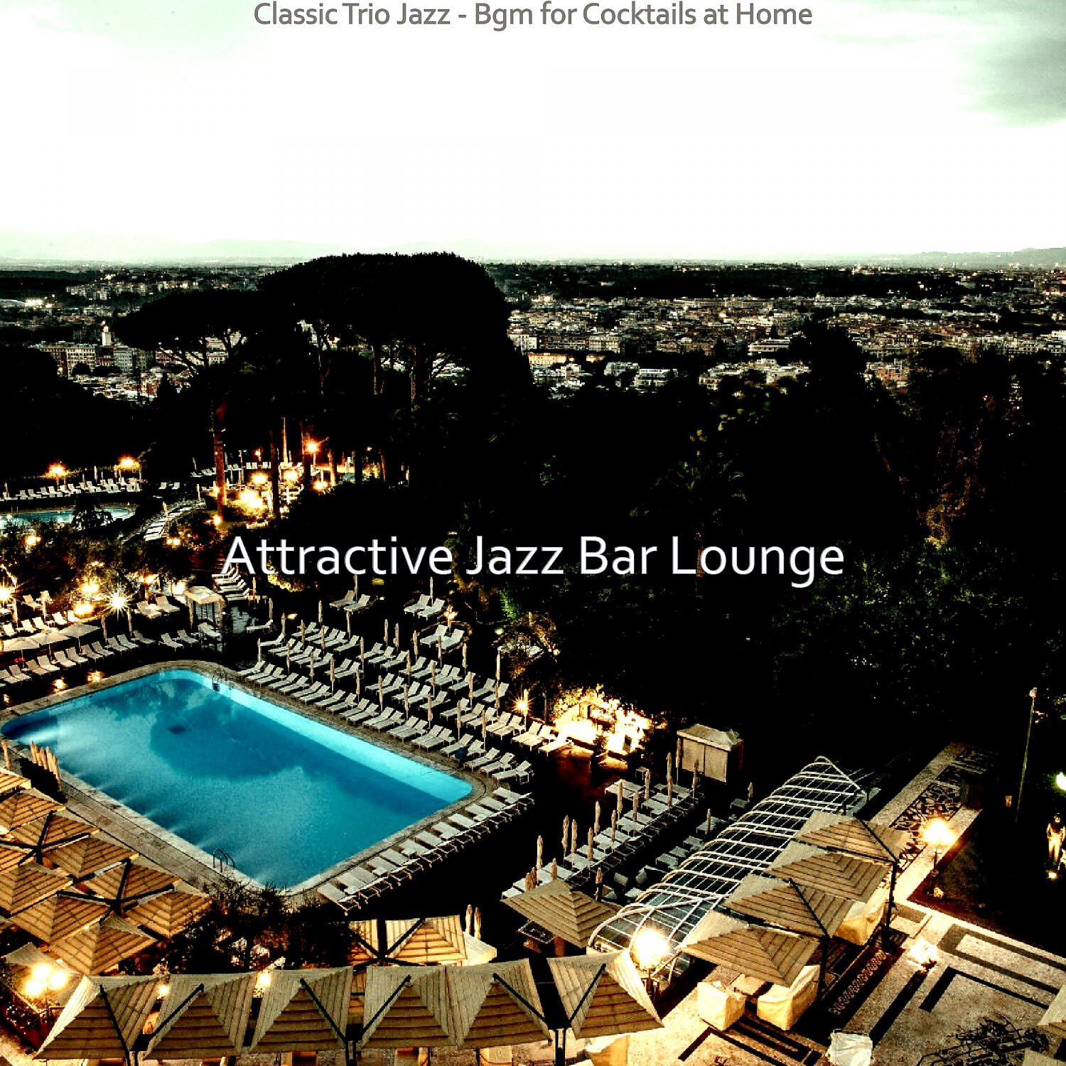 Attractive Jazz Bar Lounge - Suave Jazz Guitar Trio - Vibe for Hotel Bars