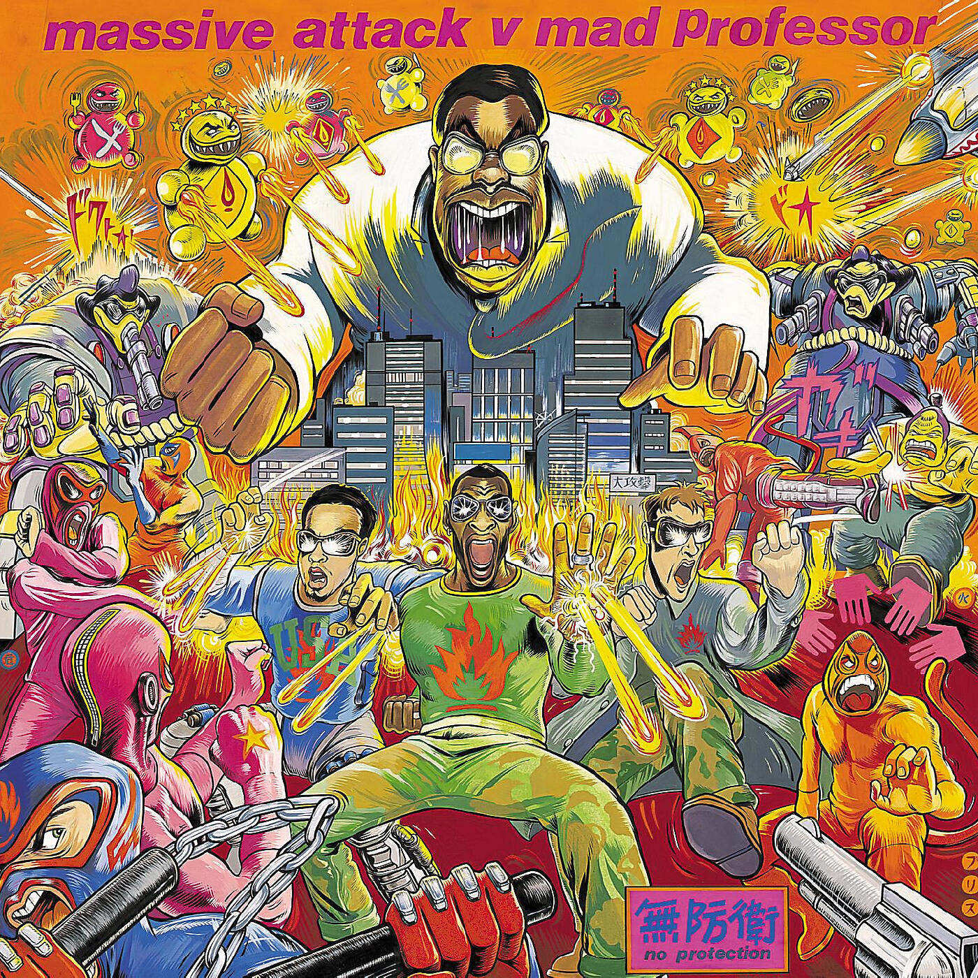 Massive Attack Vs. Mad Professor - Radiation Ruling The Nation (Protection)
