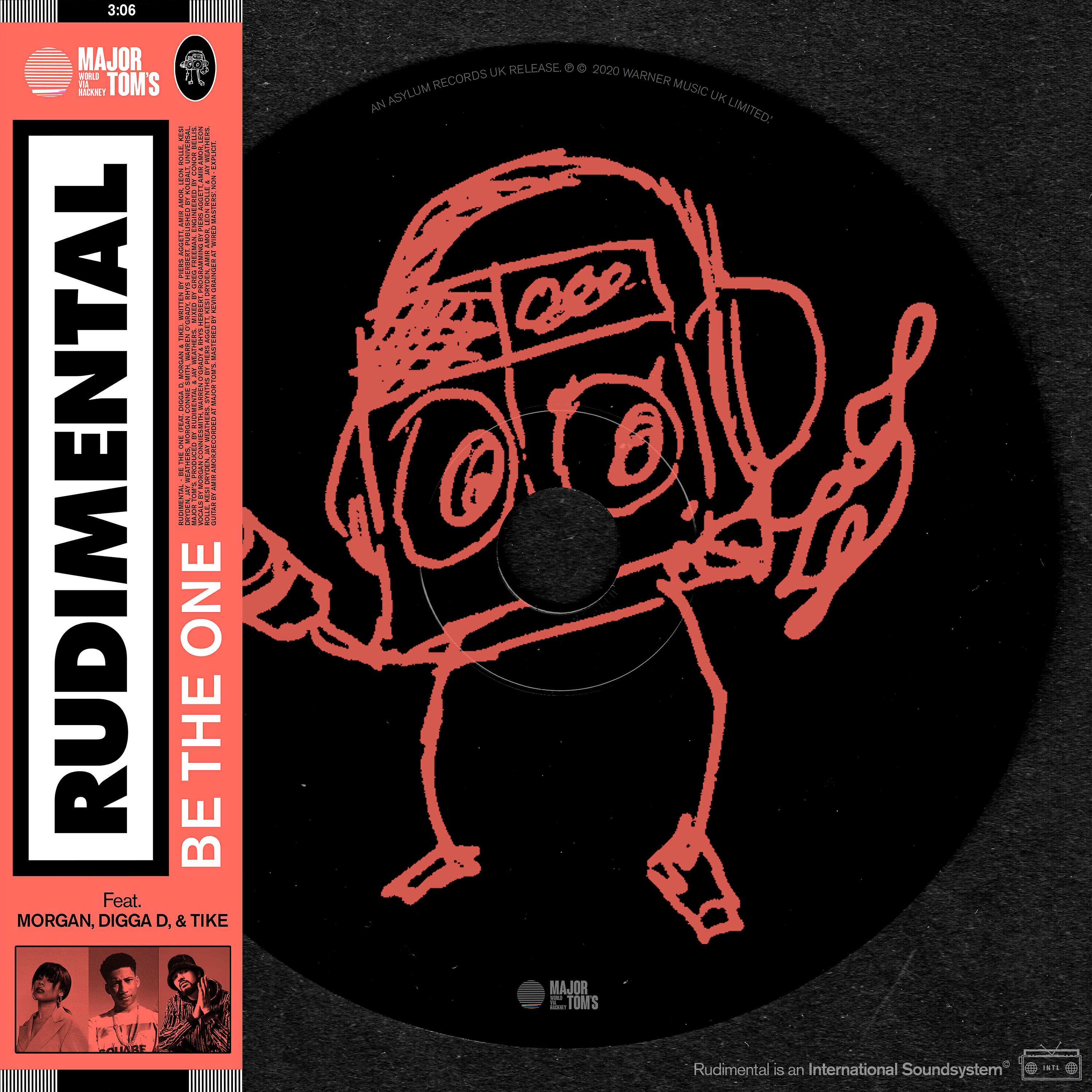 Rudimental - Be the One (feat. MORGAN, Digga D & TIKE)