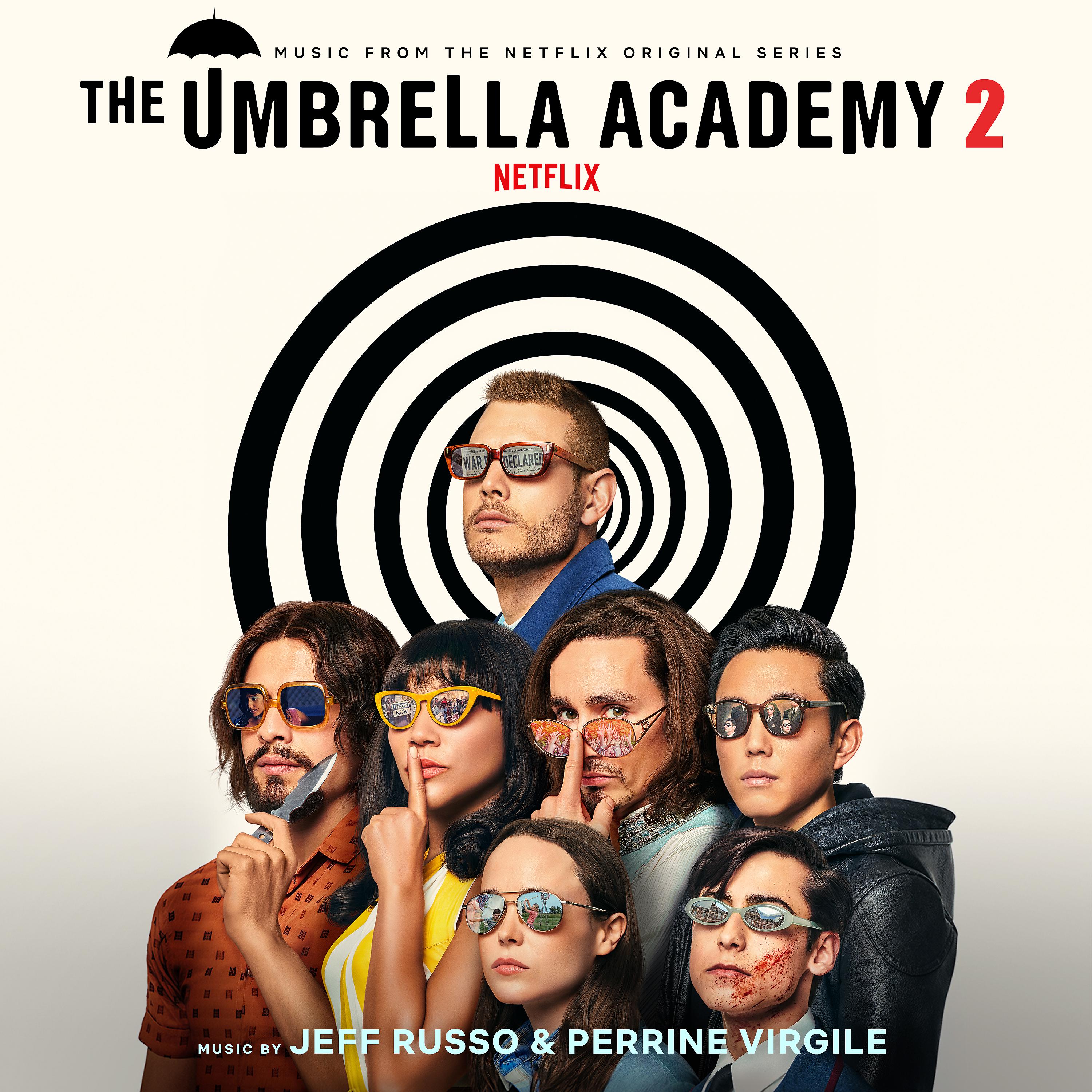 Постер альбома The Umbrella Academy, Season 2 (Music from the Netflix Original Series)