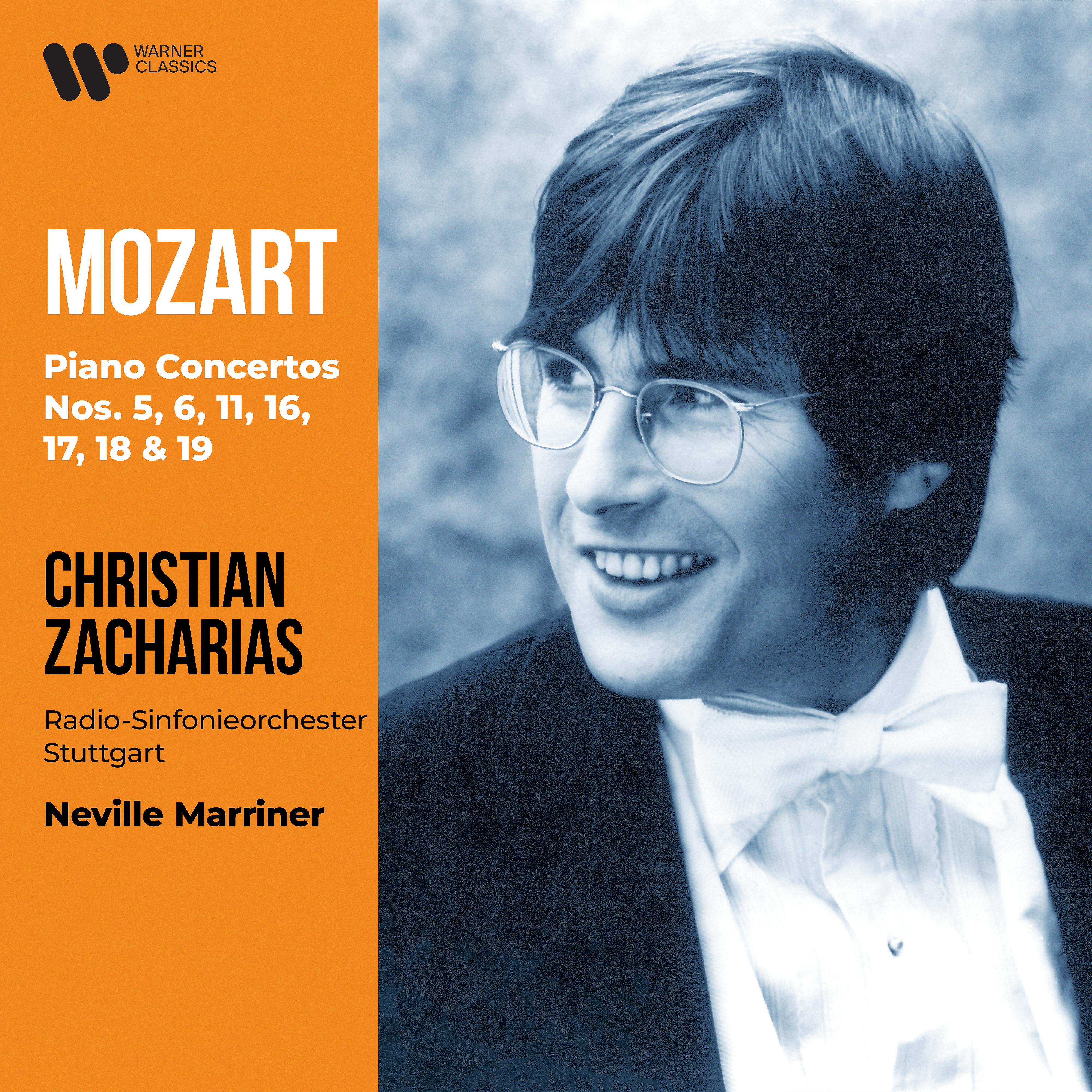 Постер альбома Mozart: Piano Concertos Nos. 5, 6, 11, 16, 17, 18 & 19