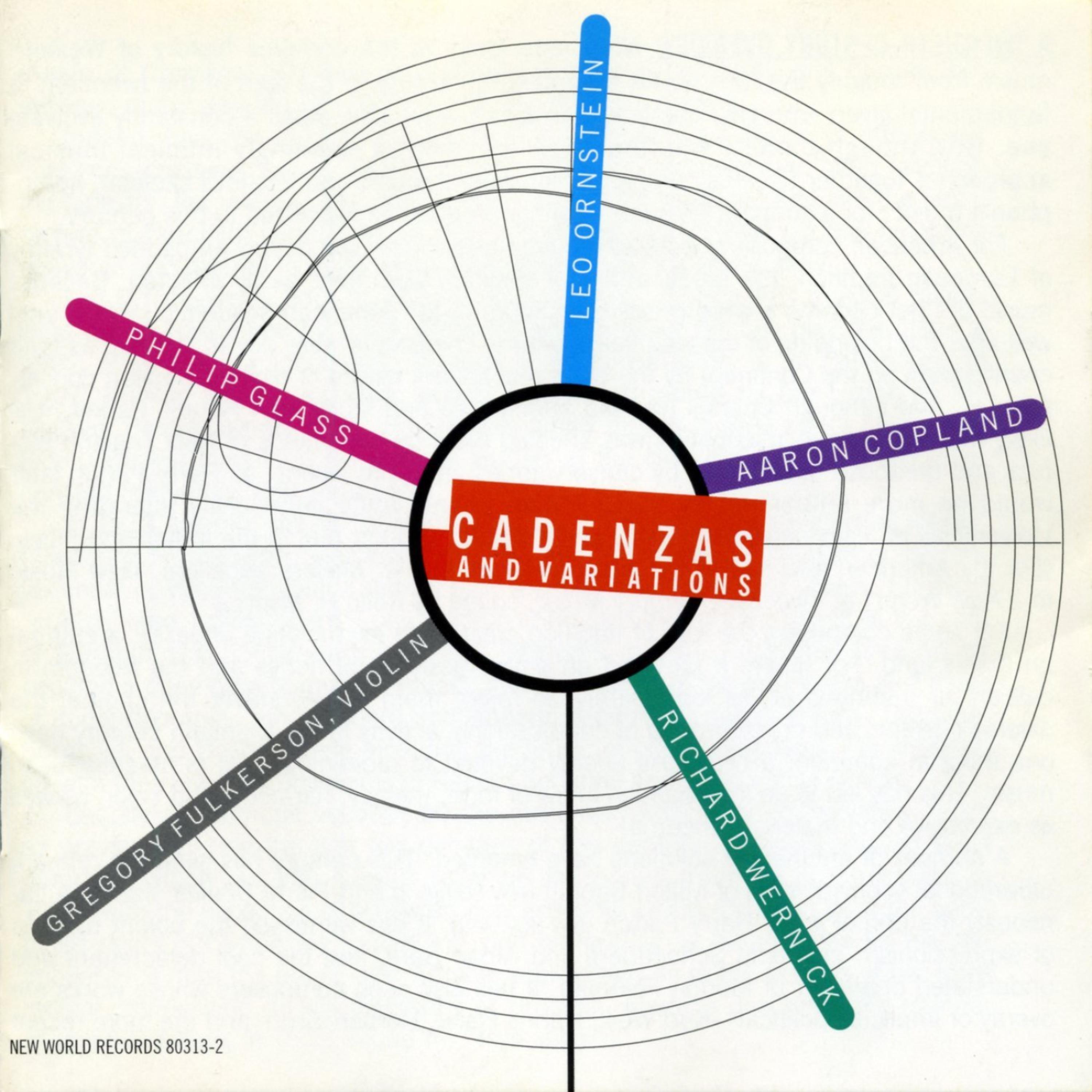 Постер альбома Cadenzas & Variations - Violin Music