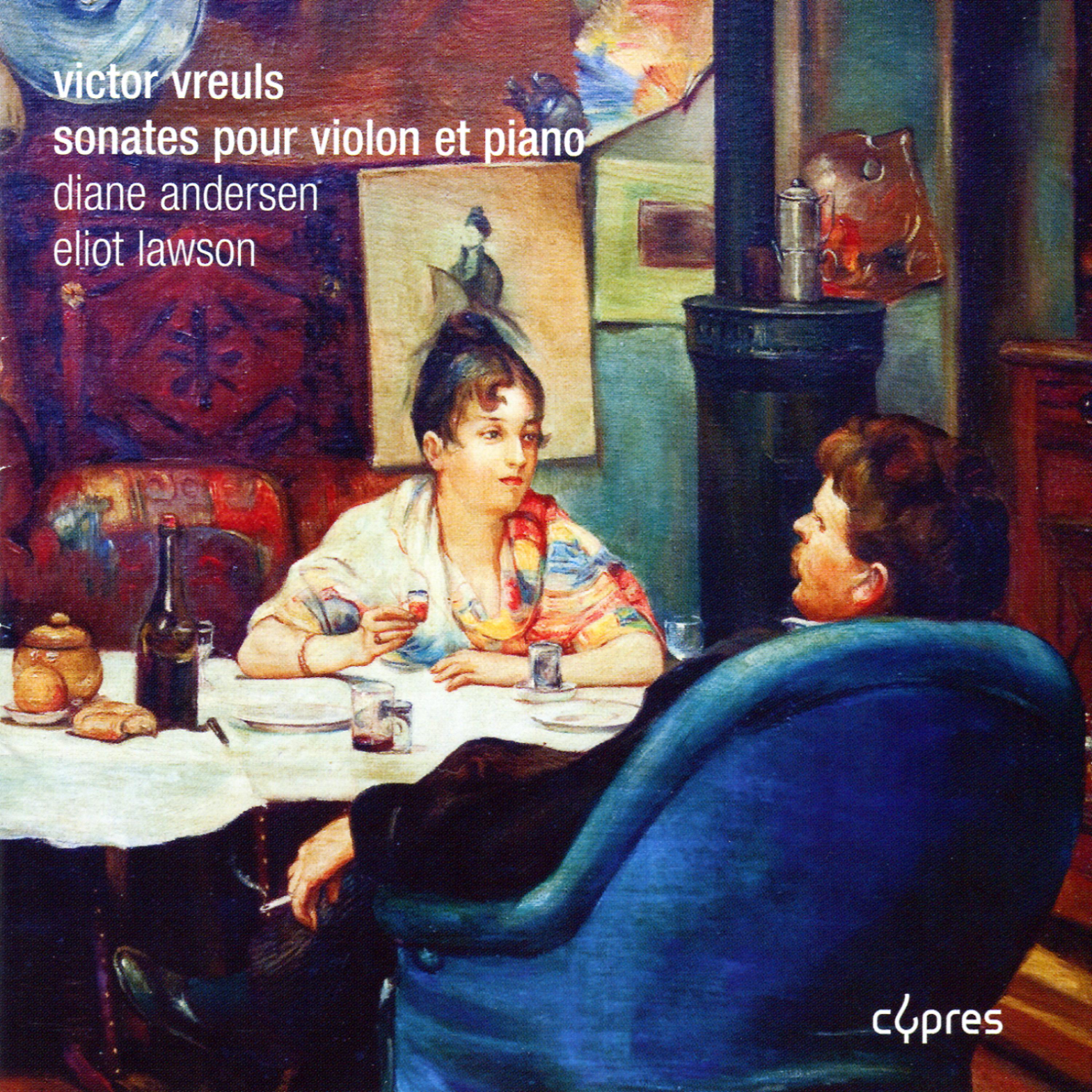 Постер альбома Vreuls: Sonates pour violon et piano