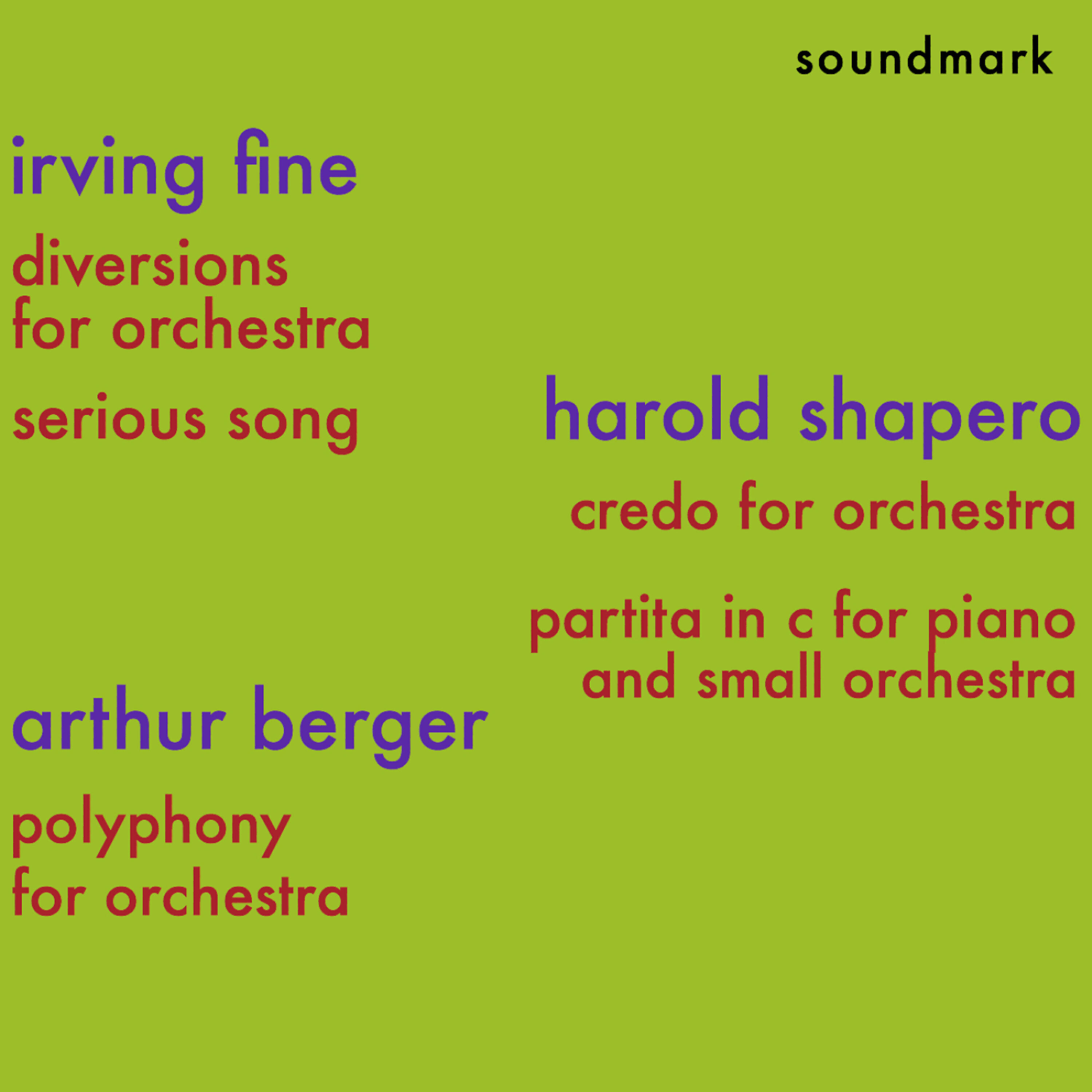 The Louisville Orchestra - Fine - Diversions for Orchestra - II. Koko's Lullaby