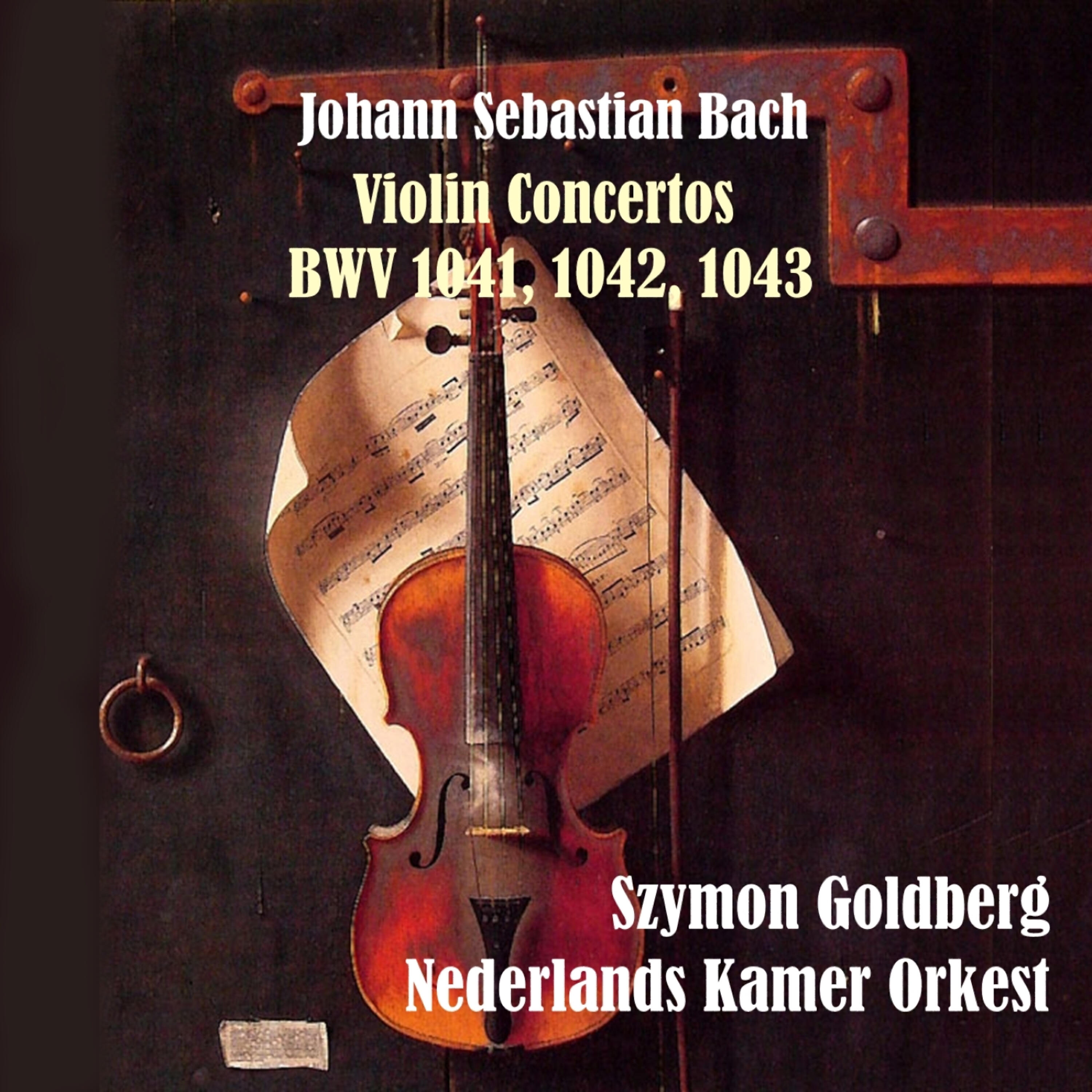 Szymon Goldberg - Violin Concerto in A Minor, BWV 1041: II. Andante