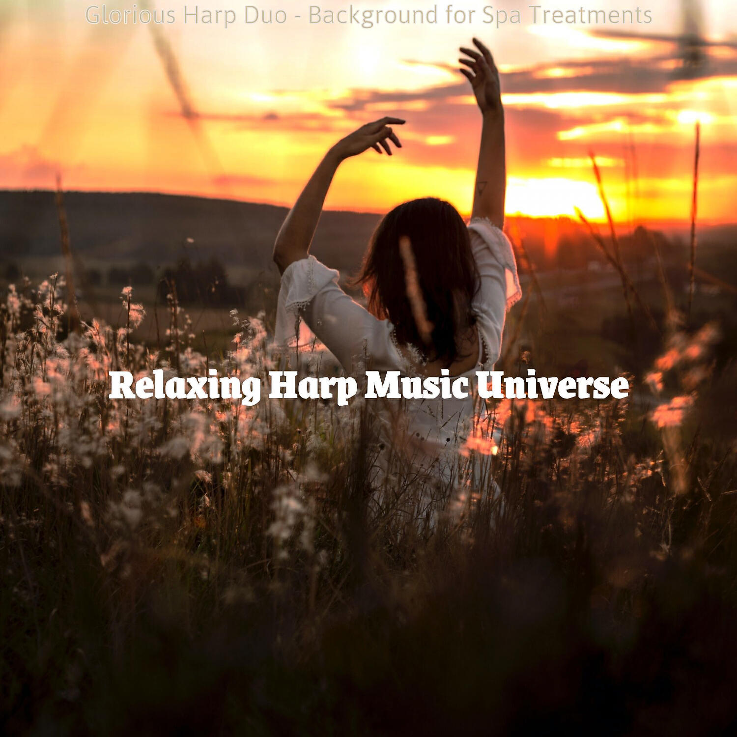 Relaxing Harp Music Universe - Sprightly Backdrops for 2 Hour Spa