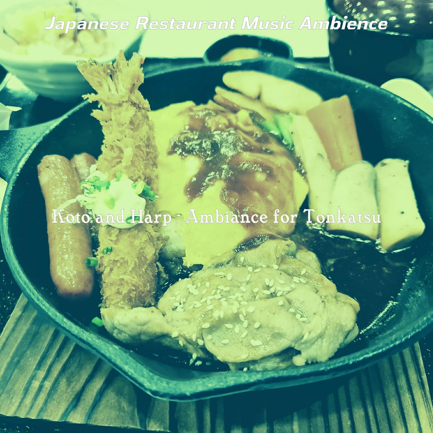 Japanese Restaurant Music Ambience - Harp and Koto Soundtrack for Ramen