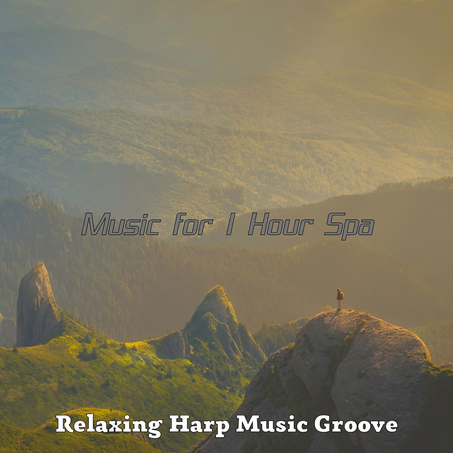 Relaxing Harp Music Groove - Vintage Backdrops for 1 Hour Spa