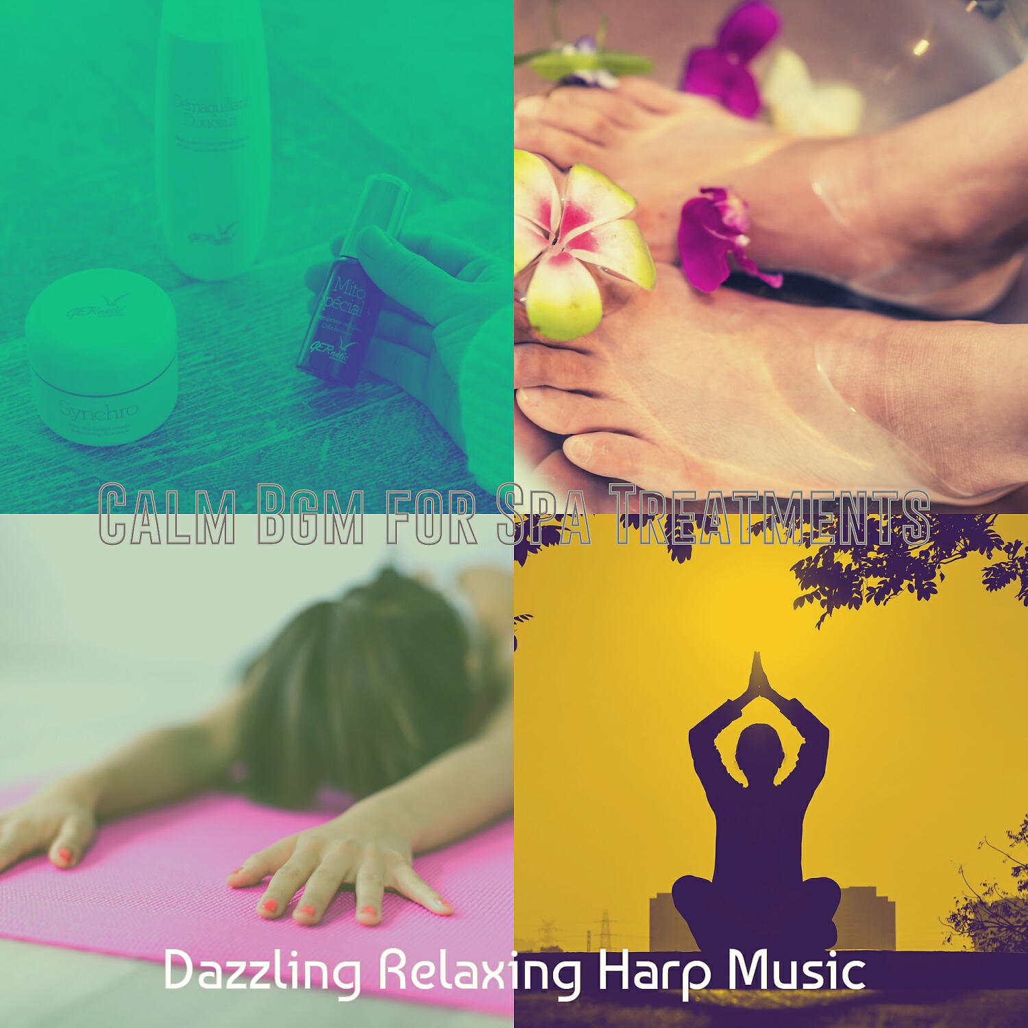 Dazzling Relaxing Harp Music - Bubbly Spa Hours