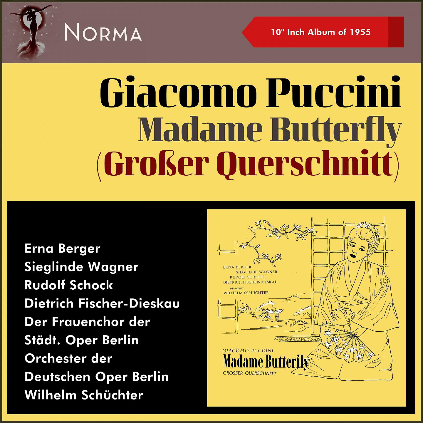 Постер альбома Giacomo Puccini: Madame Butterfly (Querschnitt)