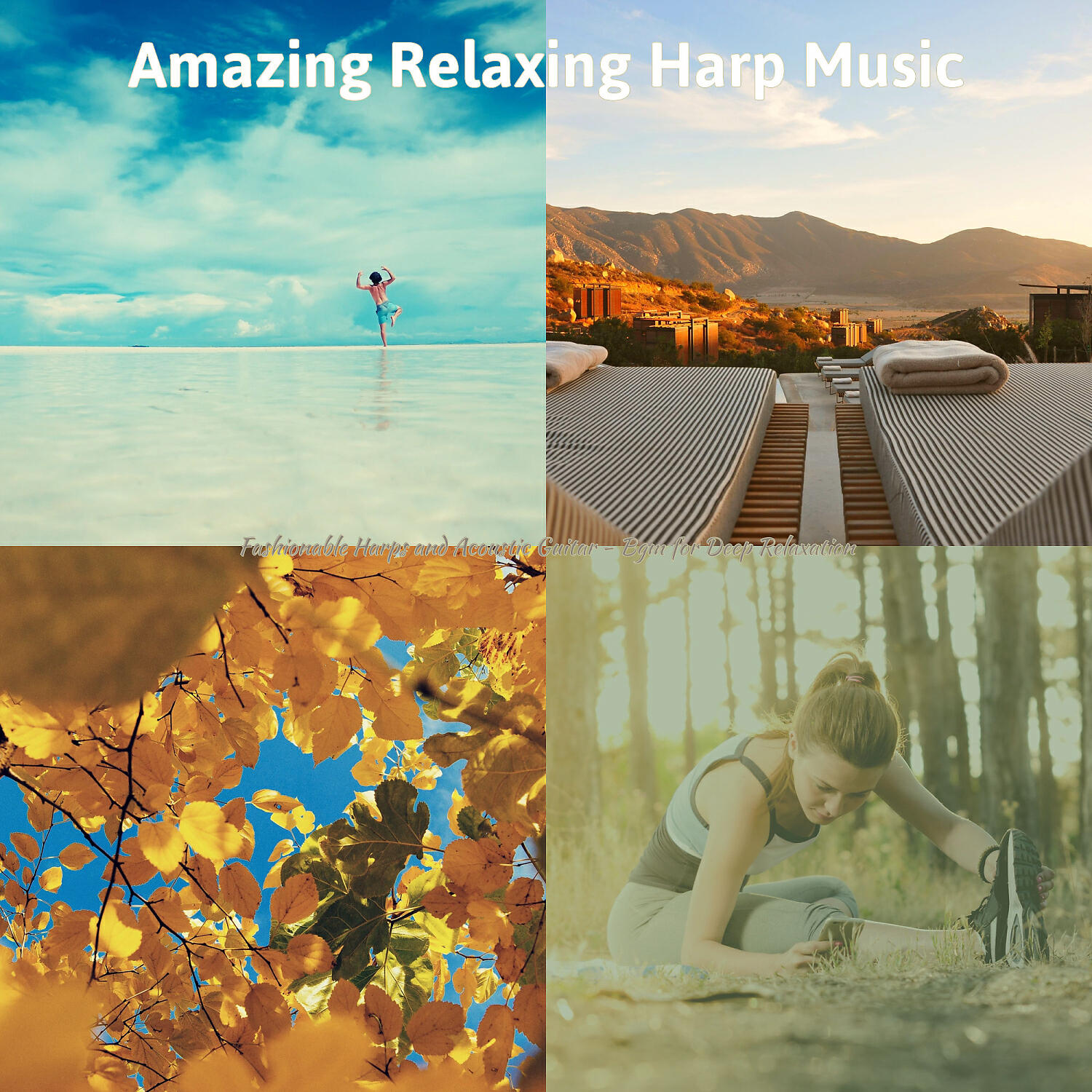 Amazing Relaxing Harp Music - Uplifting Ambience for Binaural Focus