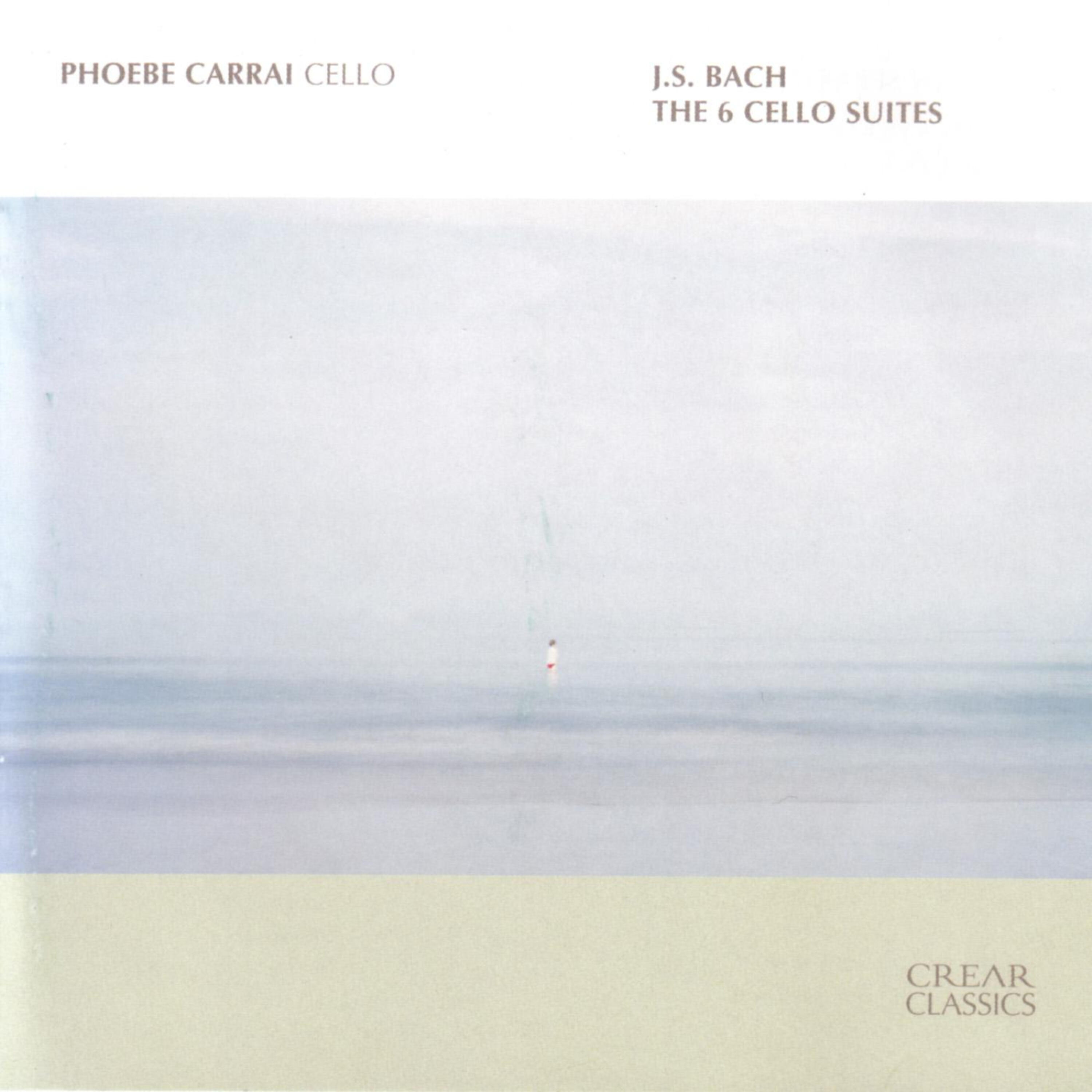 Phoebe Carrai - Suite No. 3 In C Major BWV 1009: Allemande
