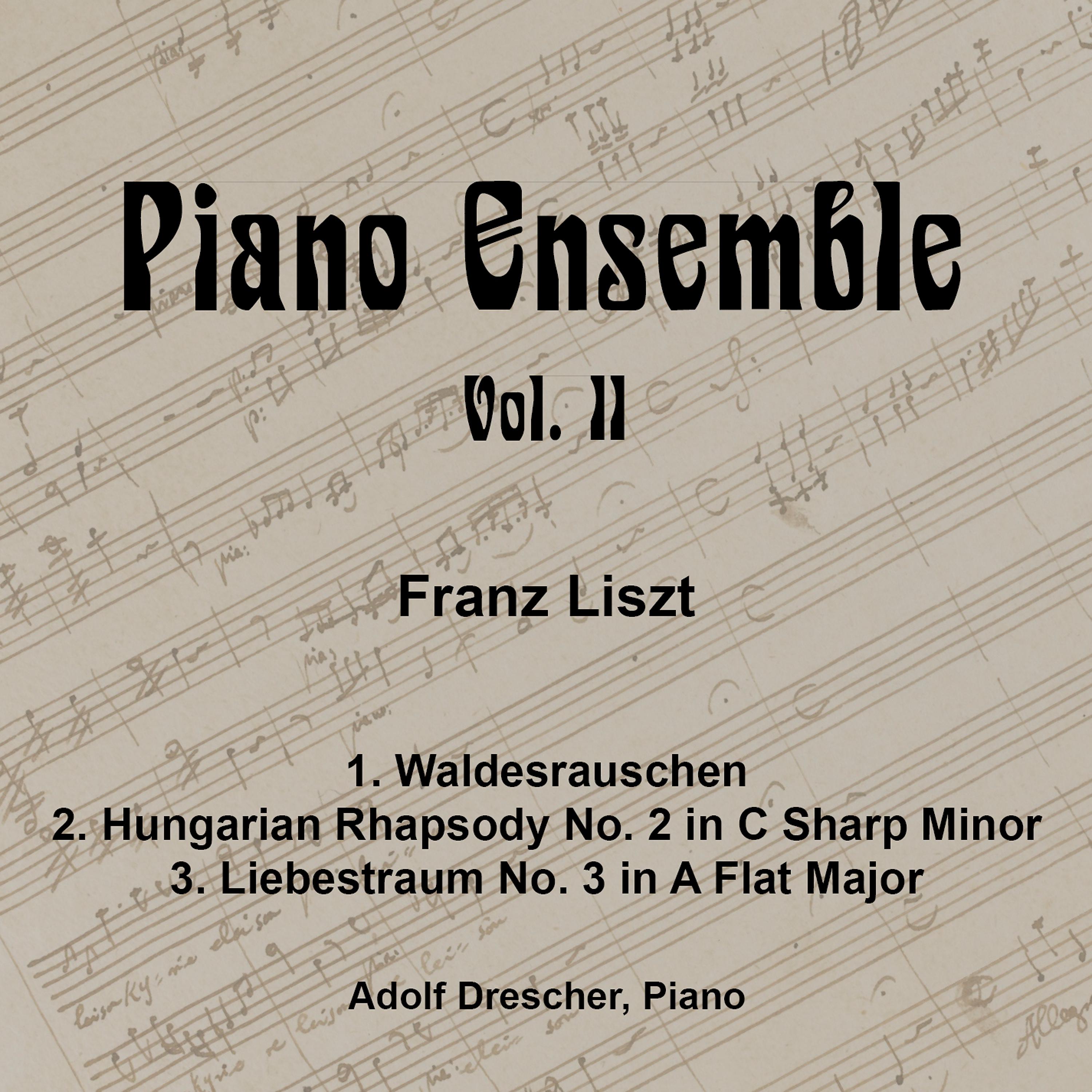 Постер альбома Piano Ensemble Vol. 2