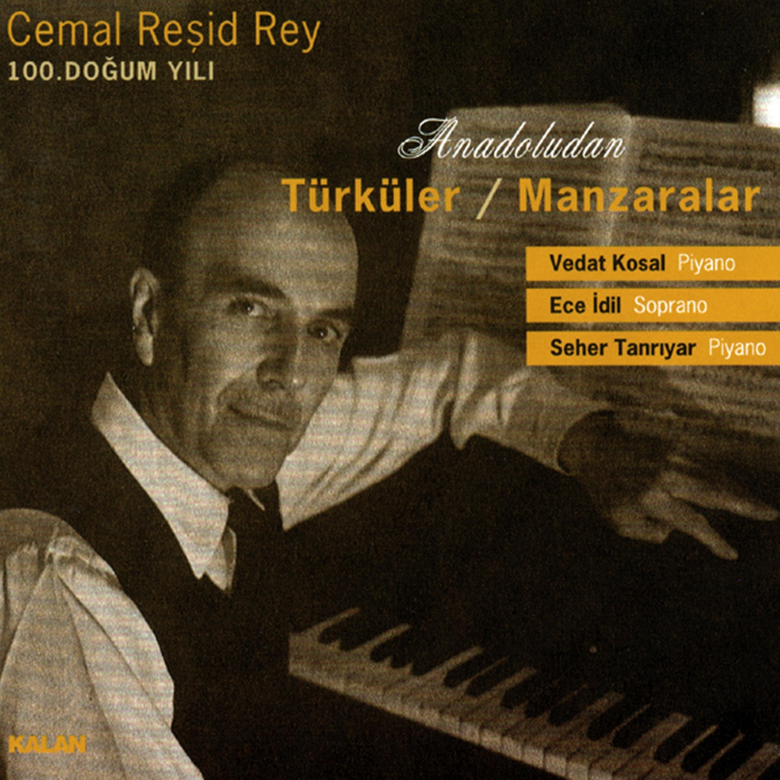 Постер альбома Cemal Reşid Rey 100. Doğum Yılı: Anadoludan Türküler / Manzaralar