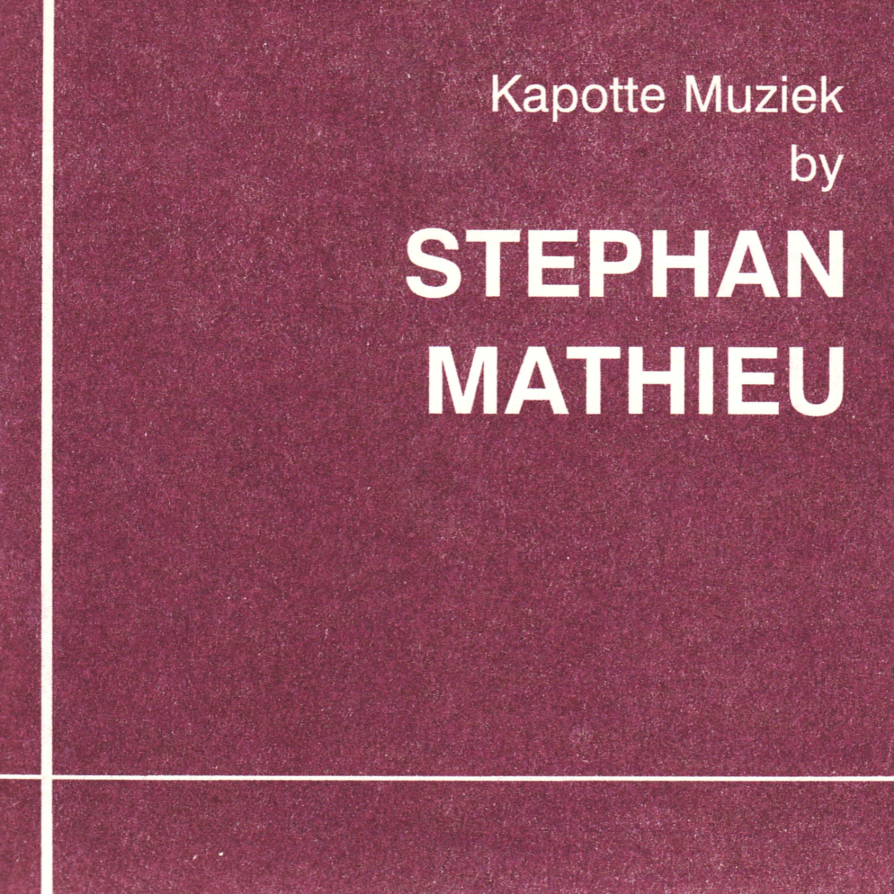 Постер альбома Kapotte Muziek