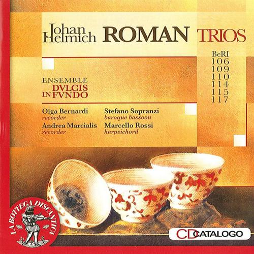 Постер альбома Johan helmich roman: Trios