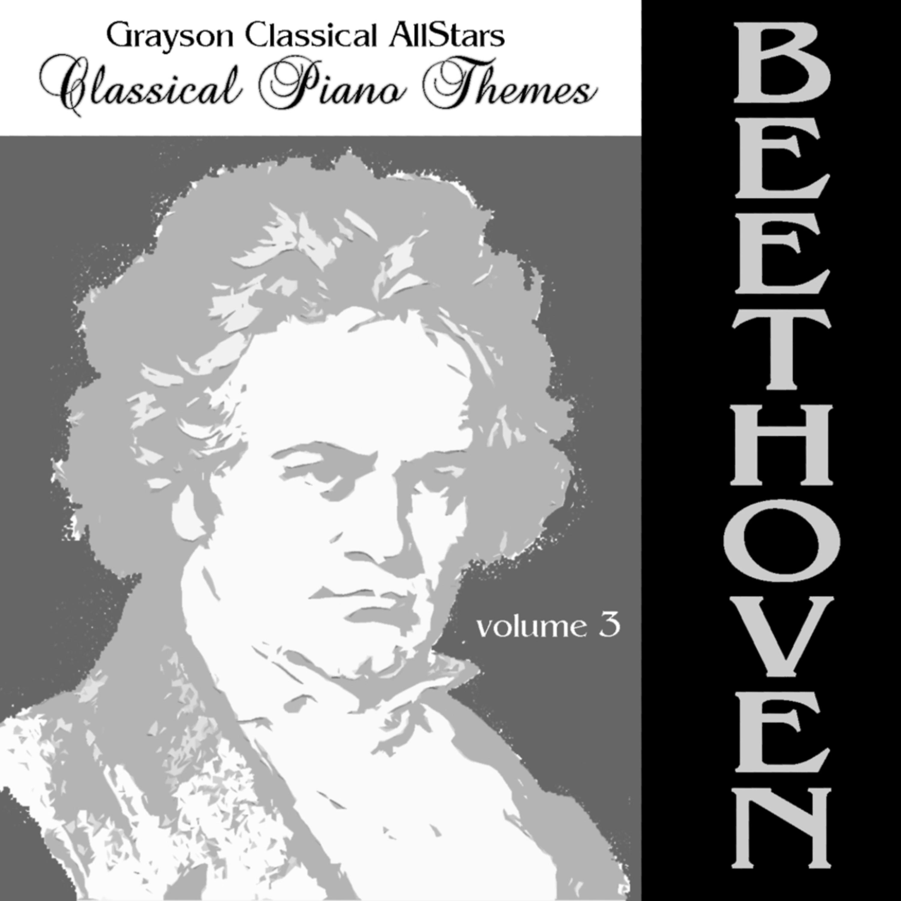 Постер альбома Classical Piano Themes Beethoven Volume 3