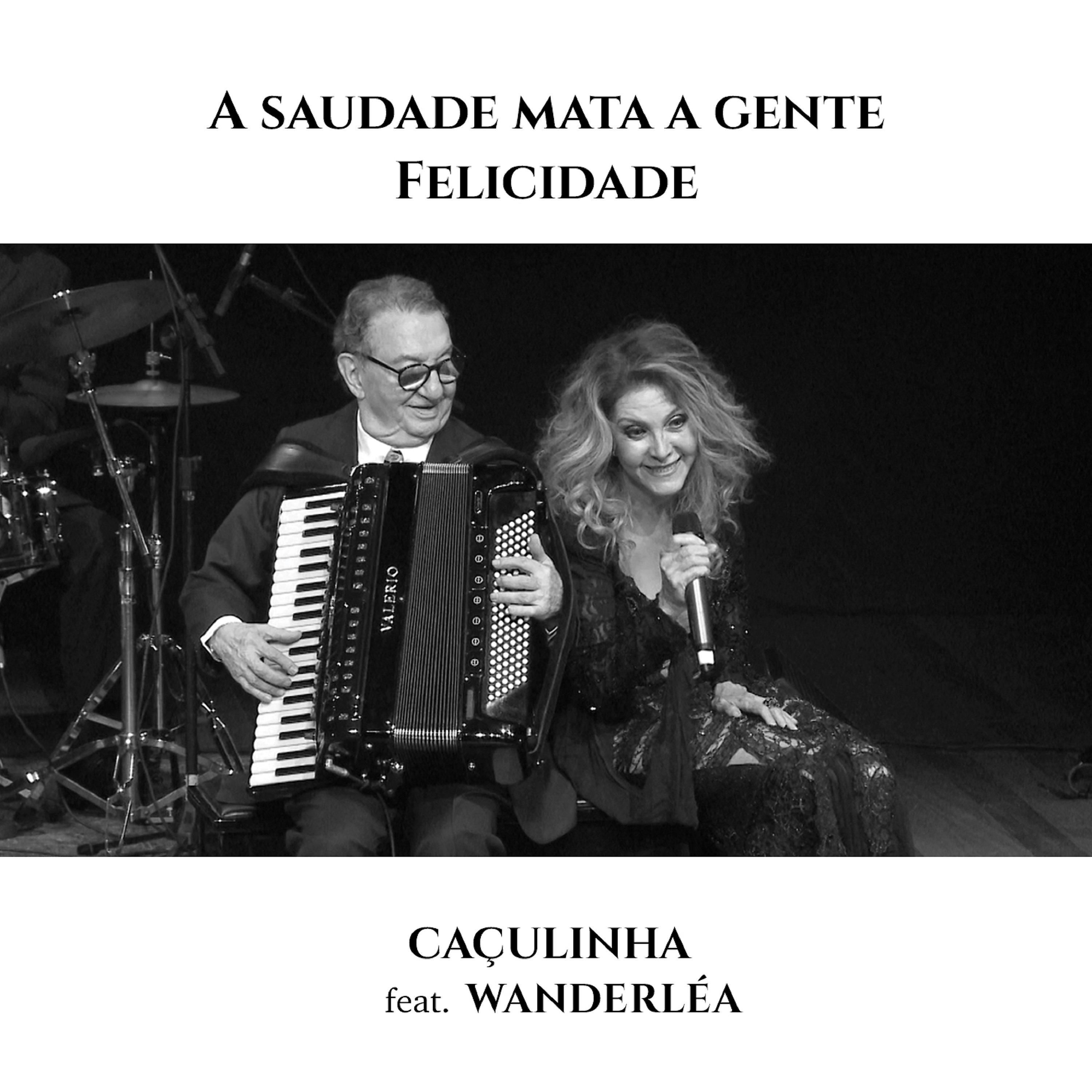 Постер альбома A Saudade Mata a Gente / Felicidade (Ao Vivo)