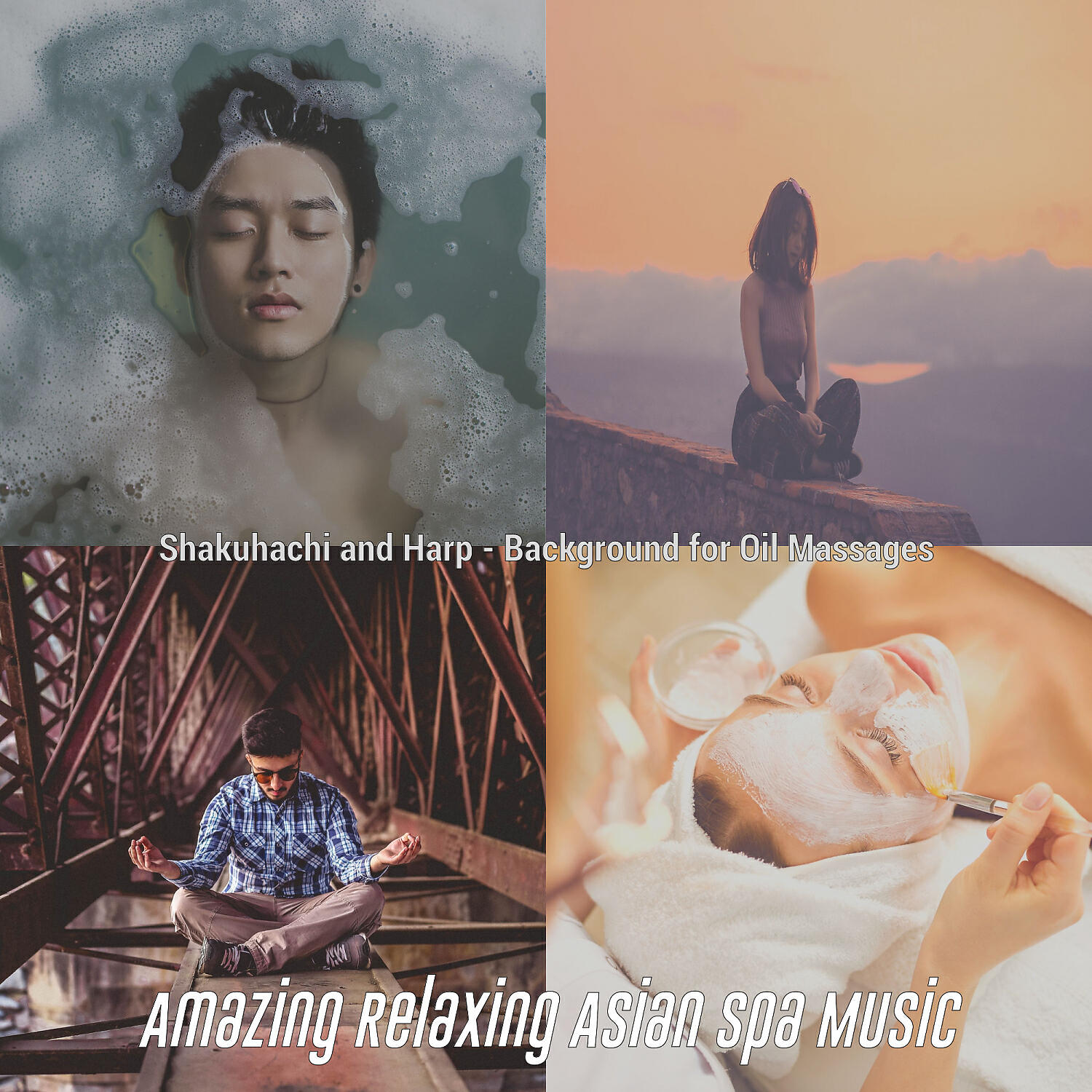 Amazing Relaxing Asian Spa Music - Wicked Shakuhachi and Harps - Vibe for Body Wraps