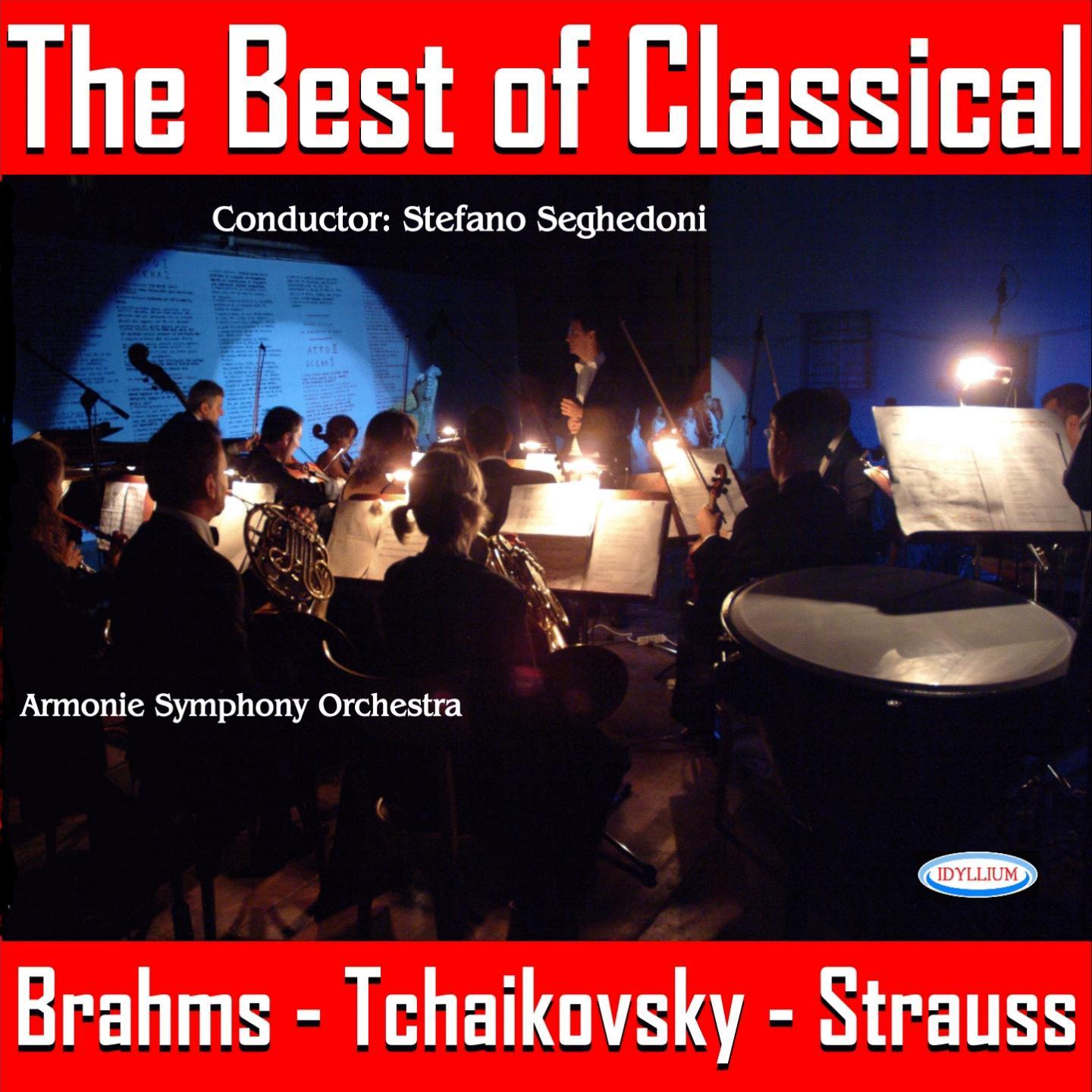Постер альбома Brahms, Tchaikovsky & Strauss II: Serenade for Small Orchestra No. 2 Op. 16, Suite Op. 71 'The Nutcracker”