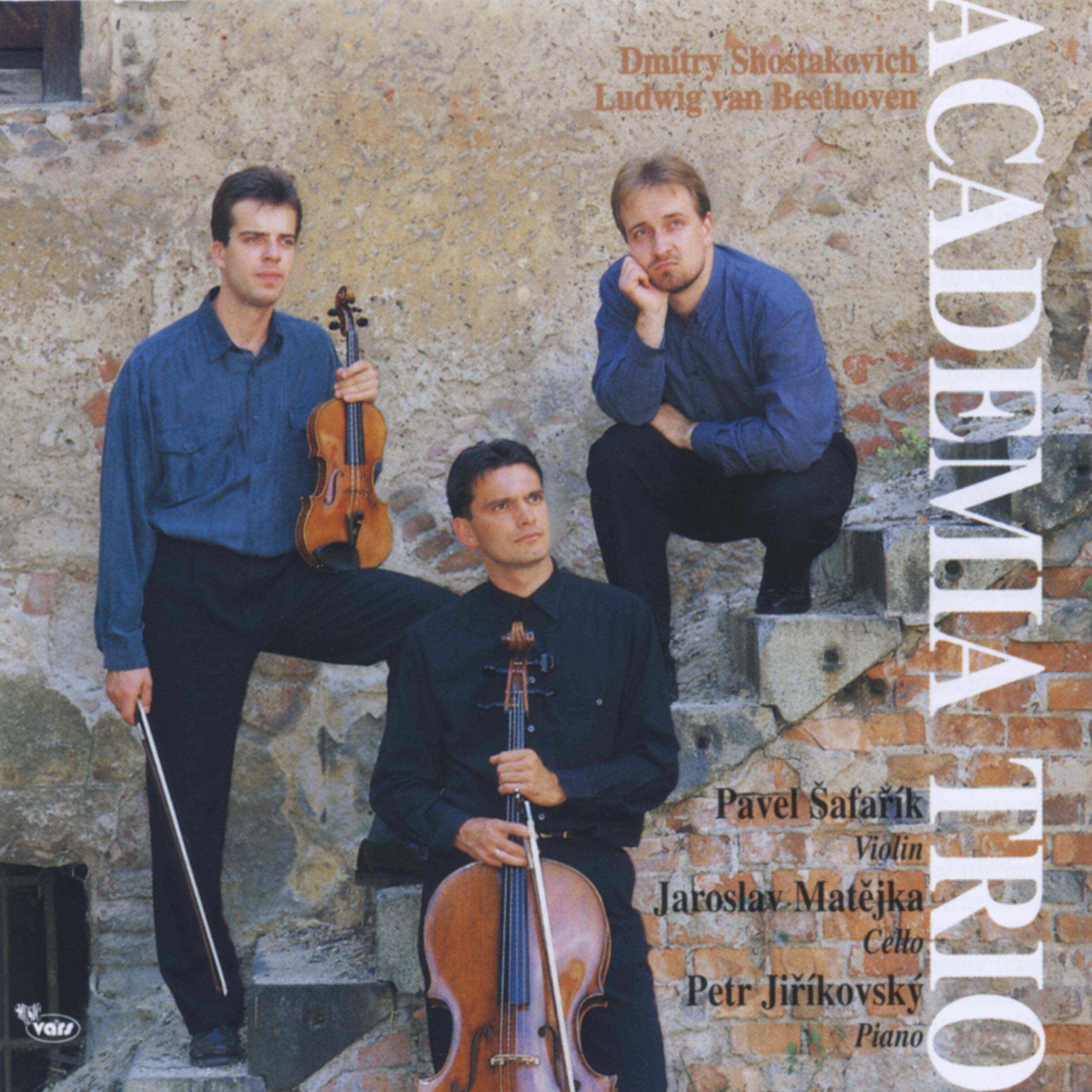 Постер альбома Academia Trio Plays Shostakovich and Beethoven
