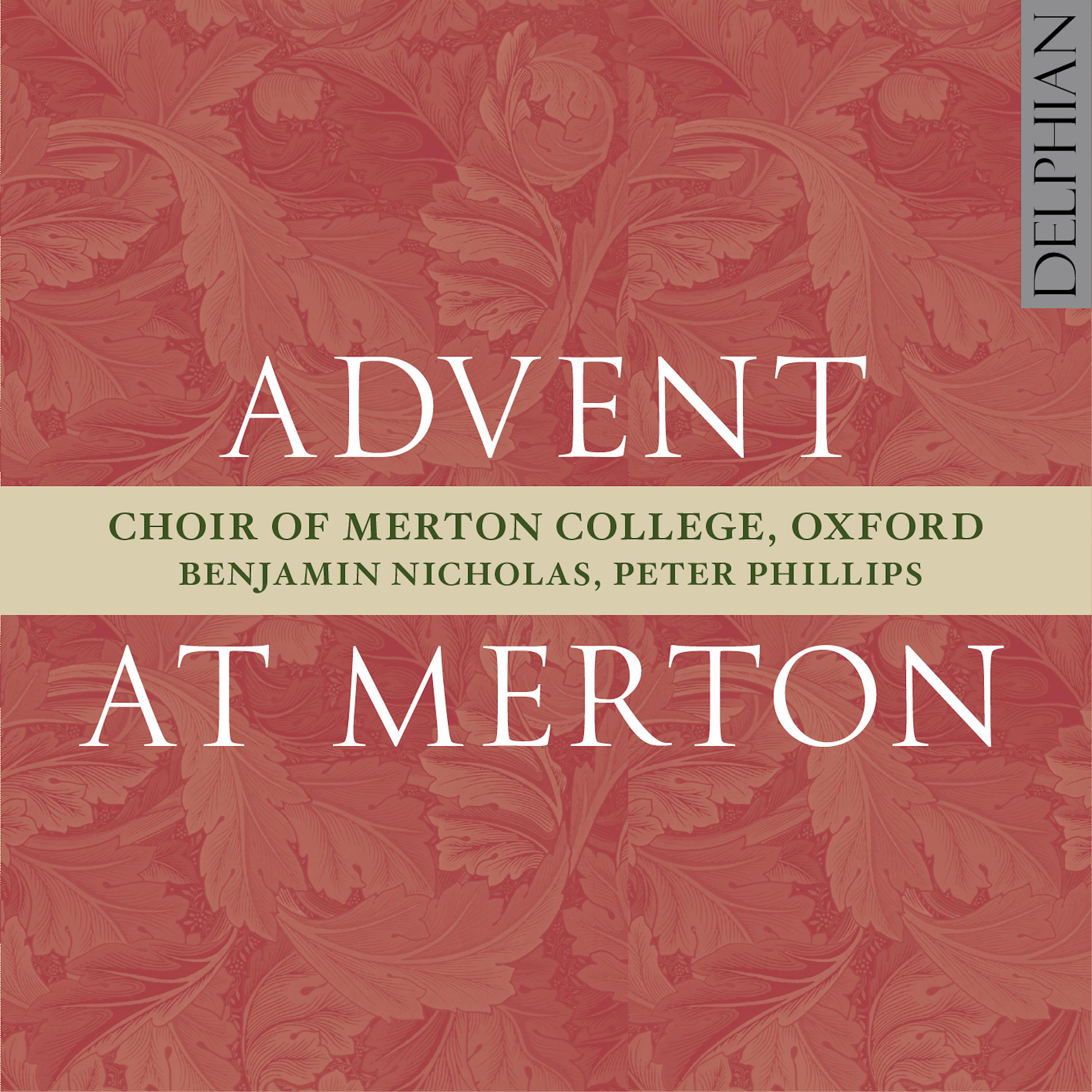 Постер альбома Advent at Merton