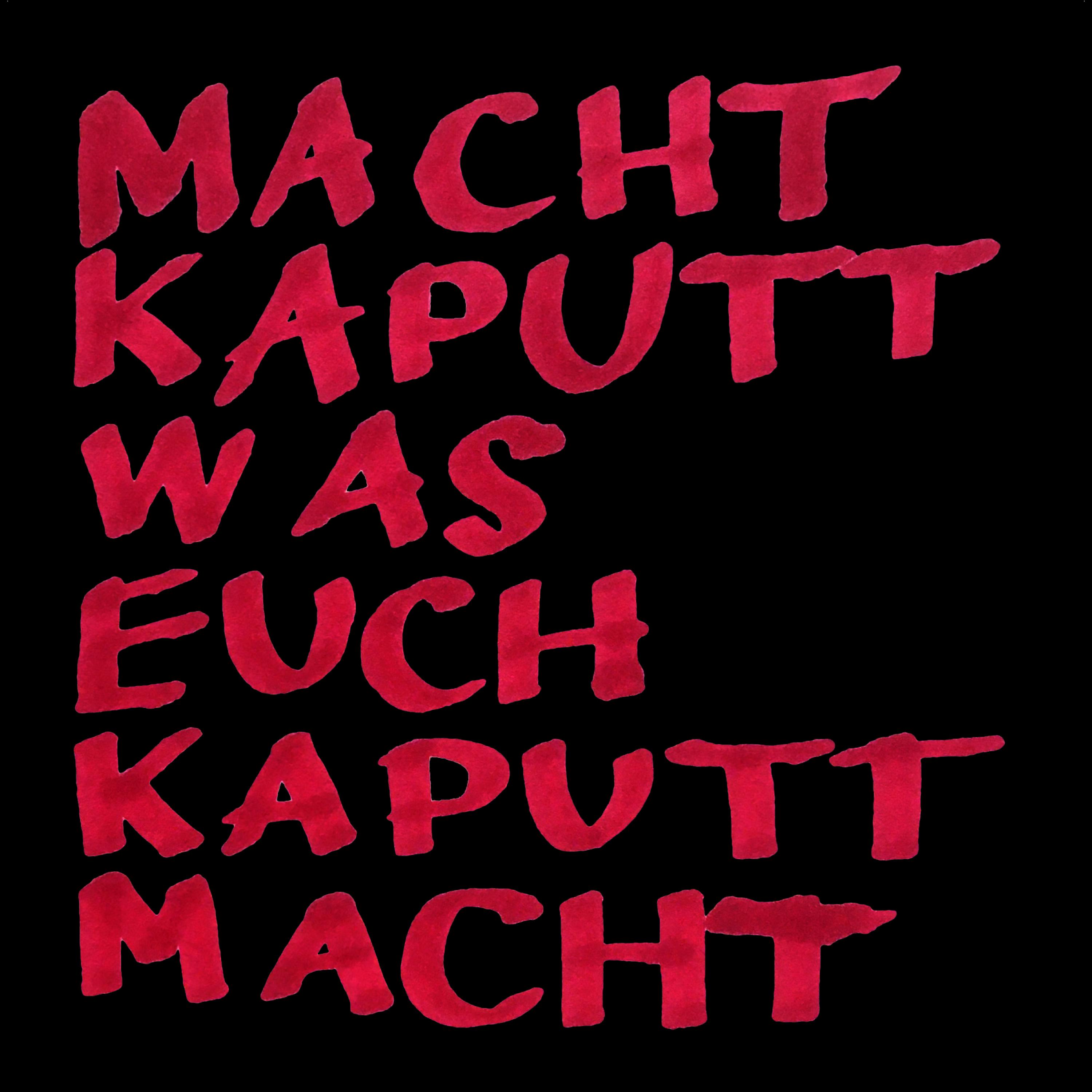 Постер альбома Macht kaputt was euch kaputt macht - Live