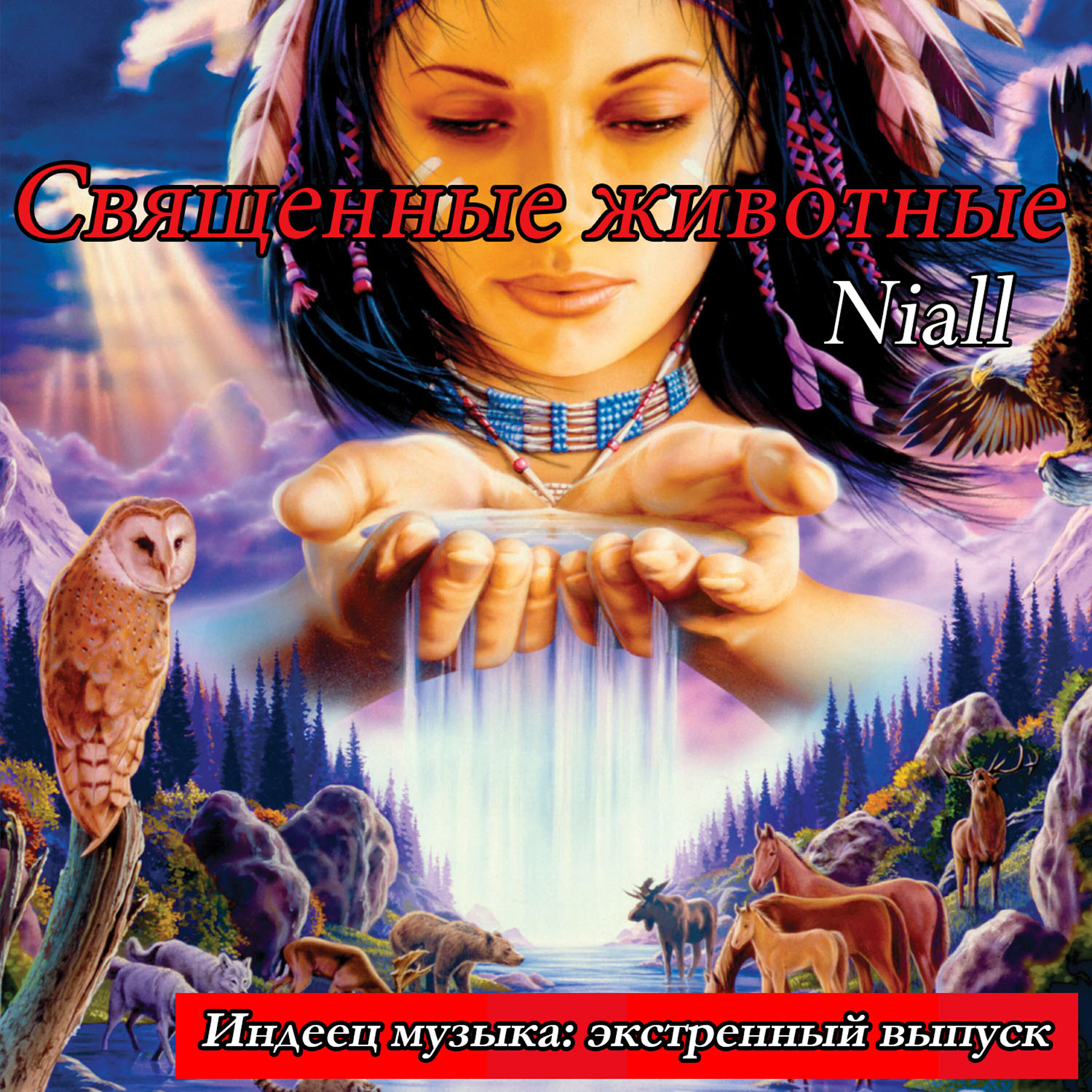 Niall - Священные животные: Индеец музыка (непрерывная музыка без перерыва)