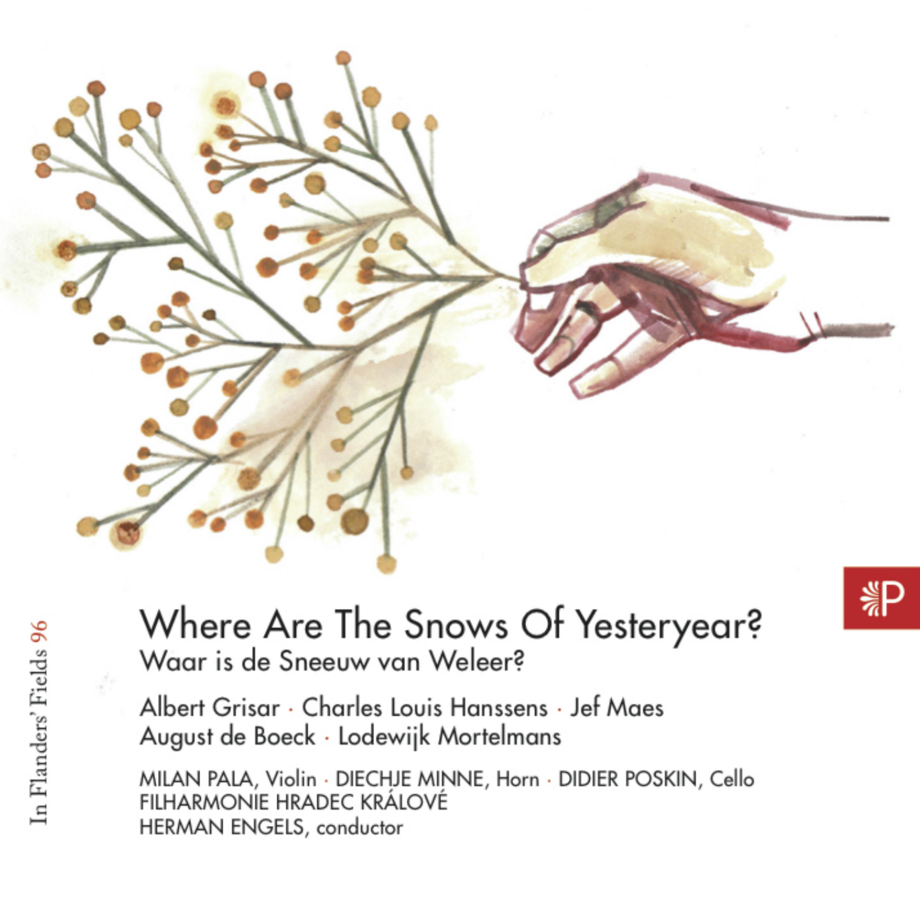Постер альбома In Flanders' Fields, Vol. 96: Where Are the Snows of Yesterday?