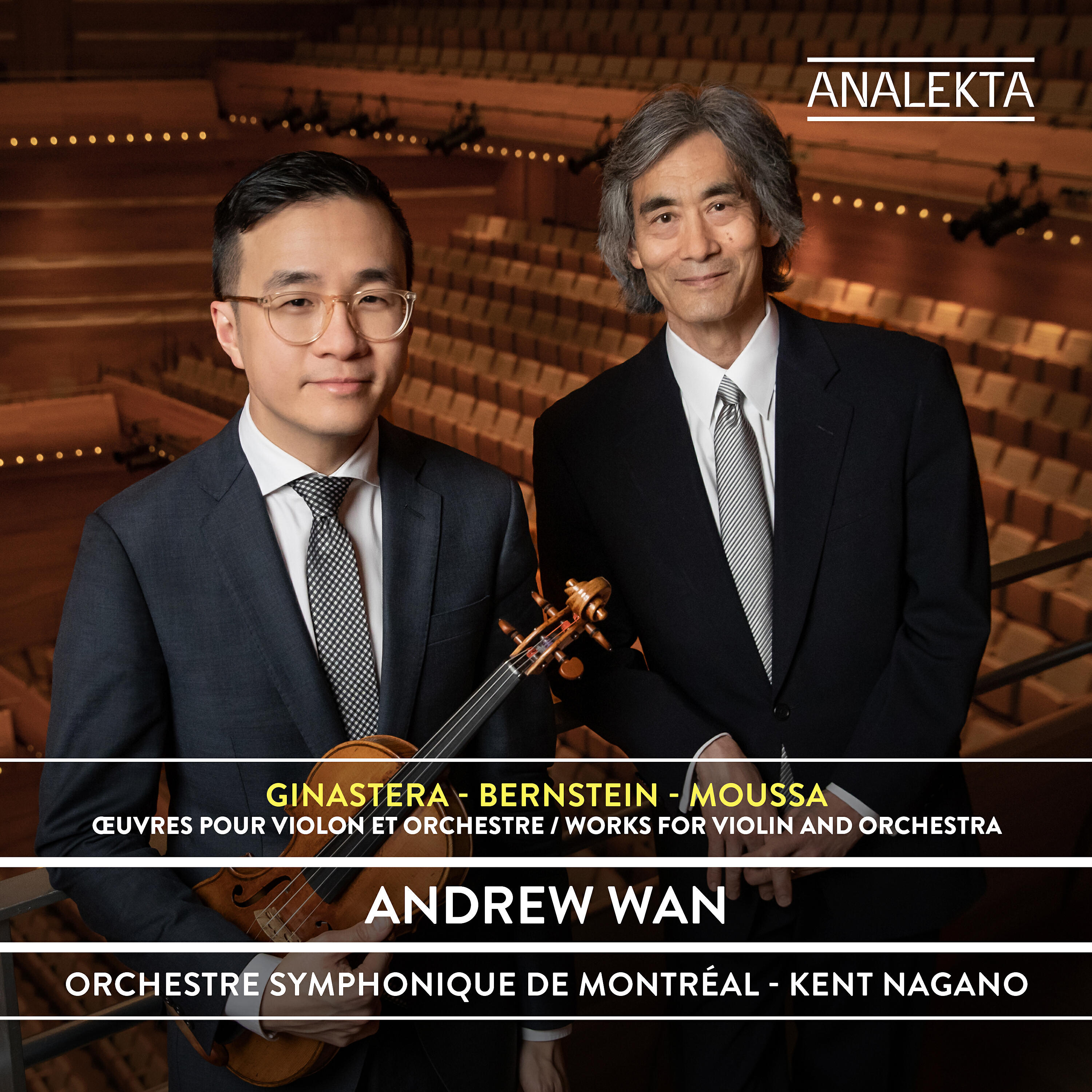 Andrew Wan - Violin Concerto, Op. 30: VI. Study No. 5, “Harmonics“ - Andante