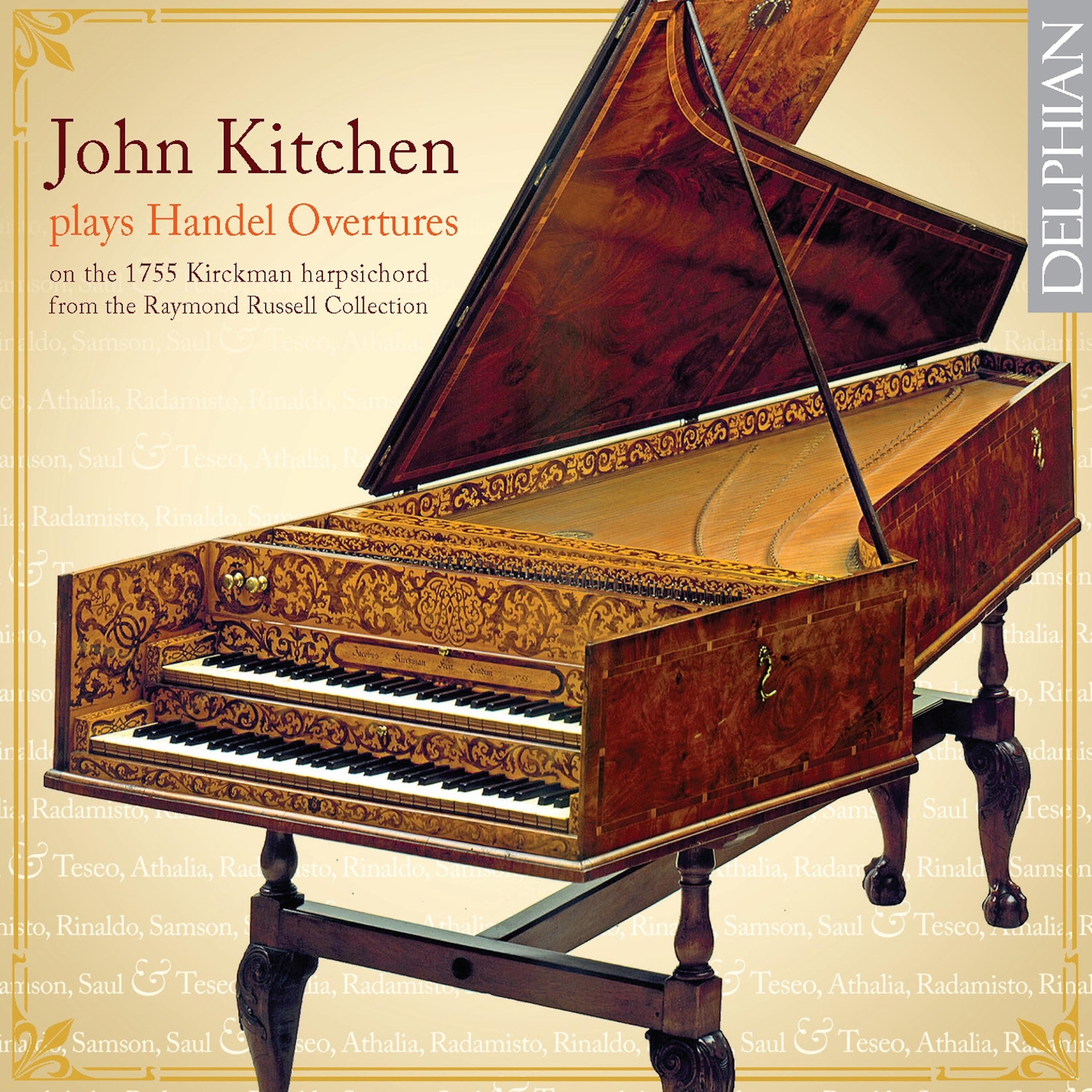 Постер альбома John Kitchen Plays Handel Overtures