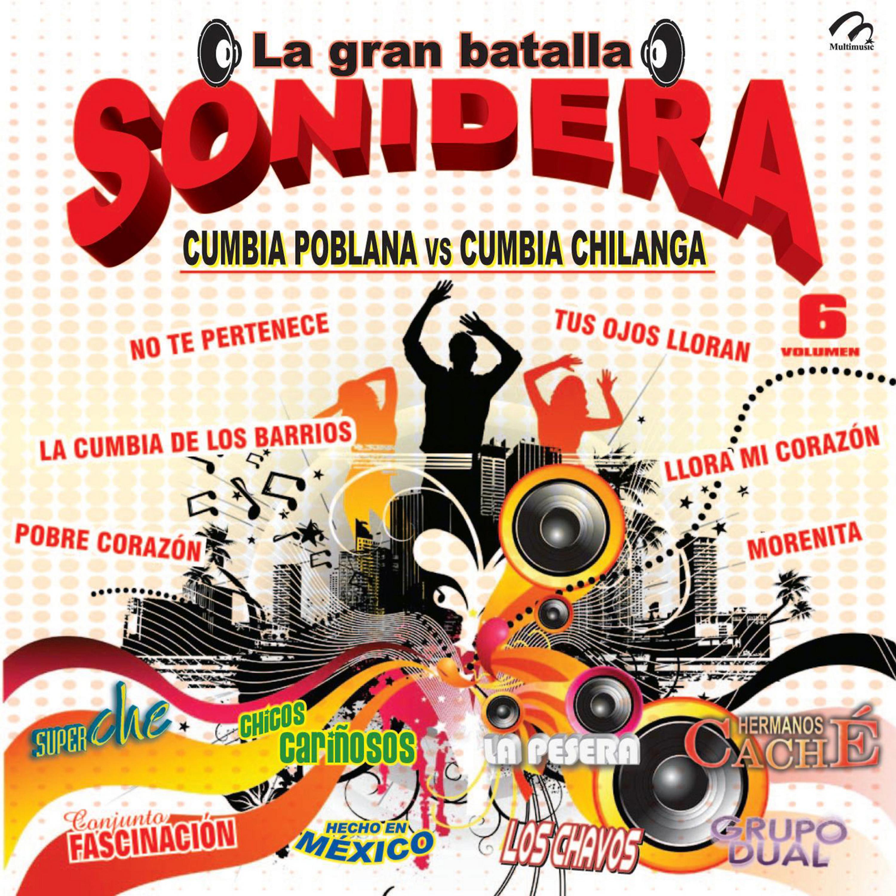 Постер альбома La Gran Batalla Sonidera Vol.6 (Cumbia Poblana vs Cumbia Chilanga)