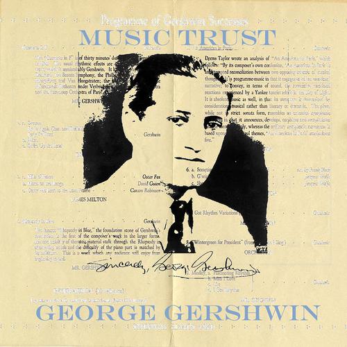 Постер альбома George gershwin: Music trust