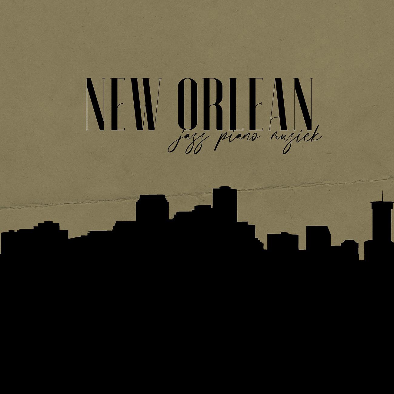 Постер альбома New Orlean jazz piano muziek - Ontspannende klanken, Diepe boodschap, Piano ontspanning