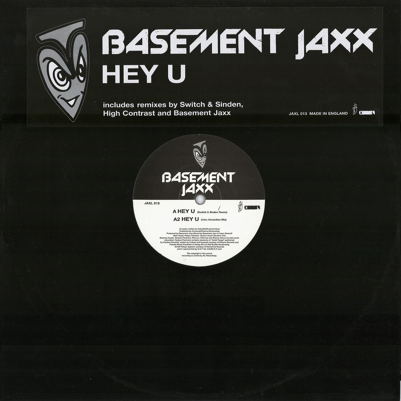 Basement Jaxx - Hey U (Jaxx Accordian Mix)