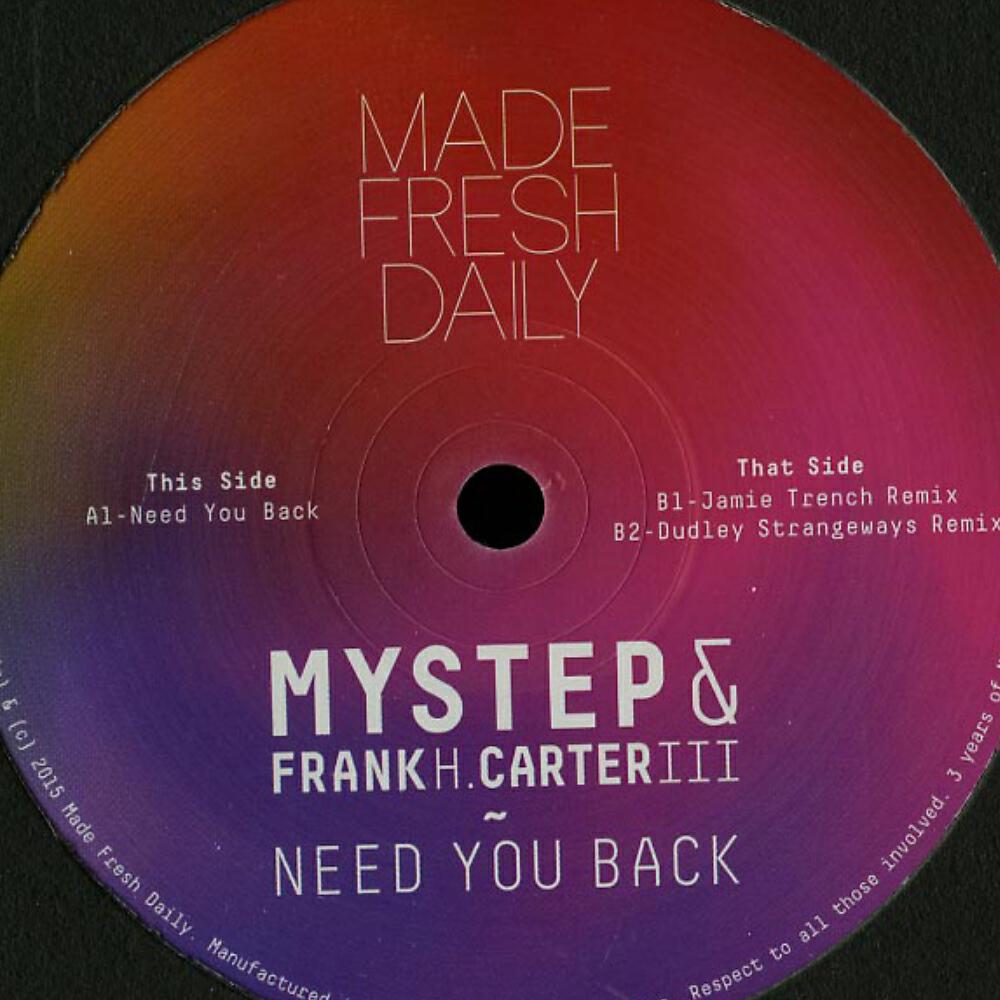 Mystep - Need You Back (Original Mix)
