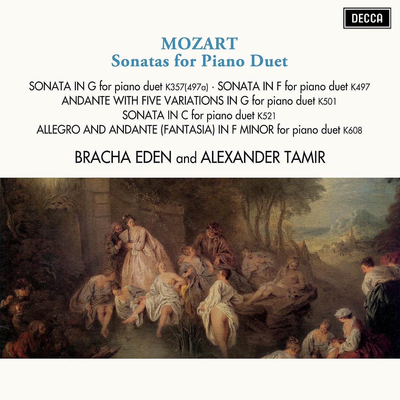 Bracha Eden - Mozart: Sonata for Piano Four-Hands in G Major, K. 357 - 2. Andante