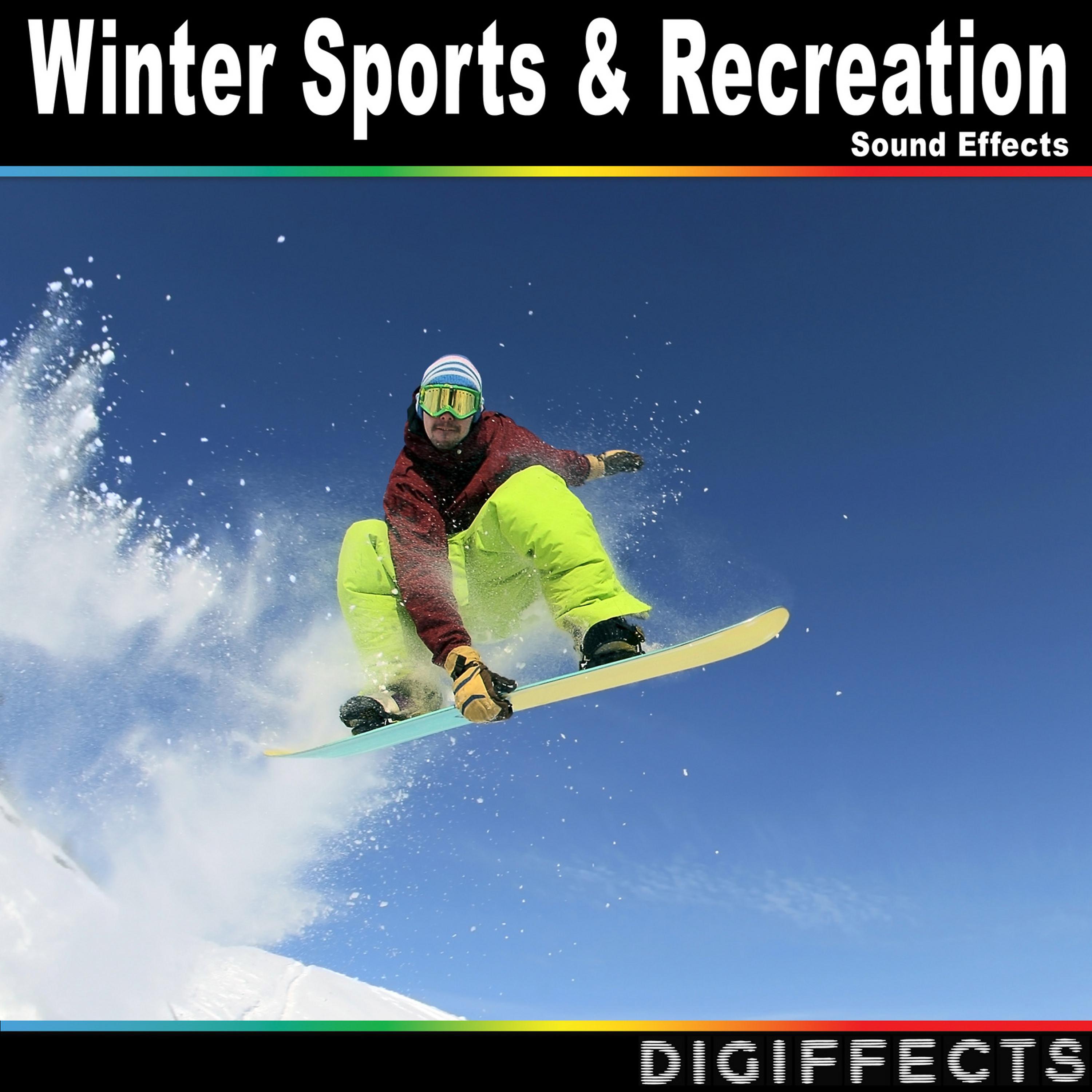 Digiffects Sound Effects Library - Close Hard Slalom Ski Ride Version 2