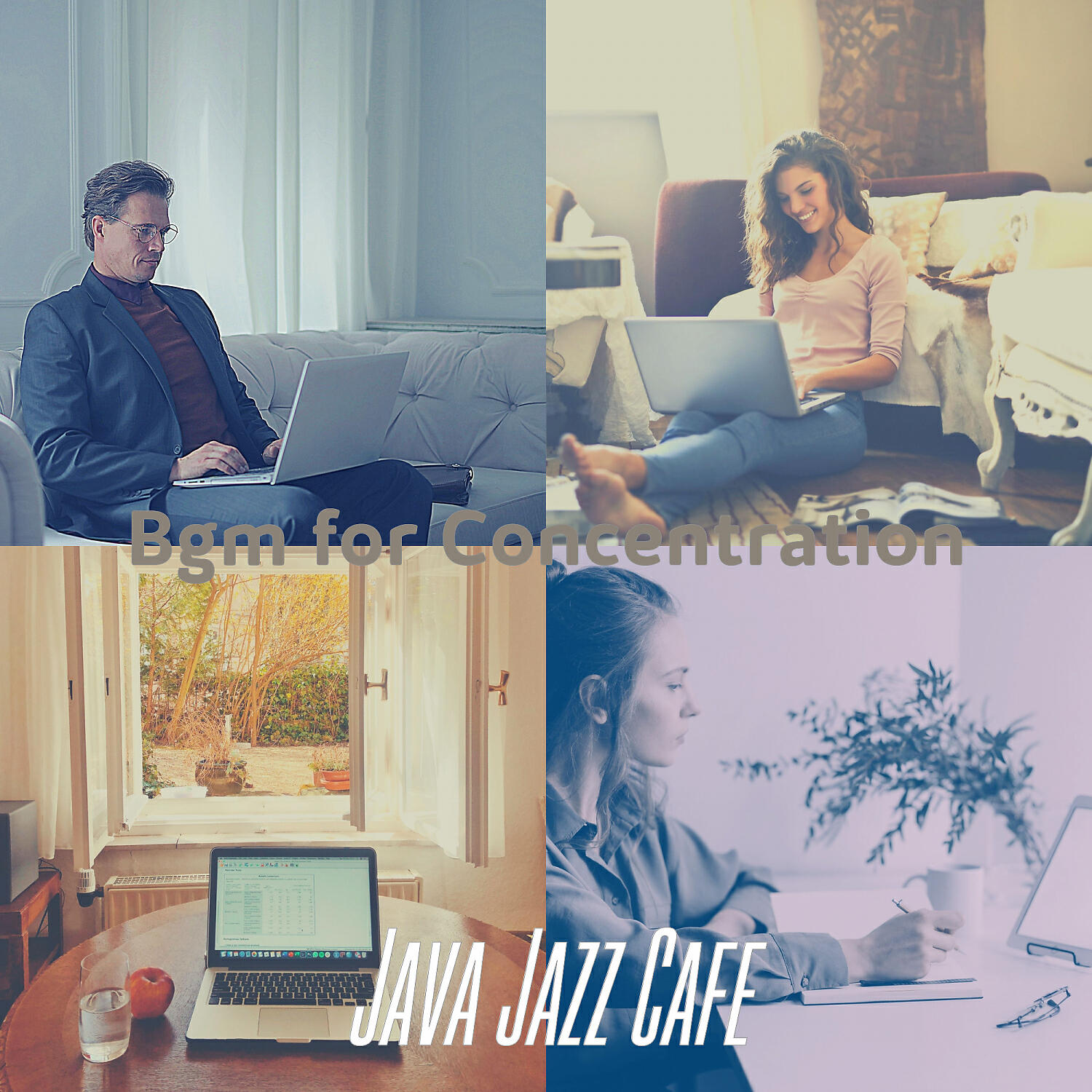 Java Jazz Cafe - Background for Working Quietly