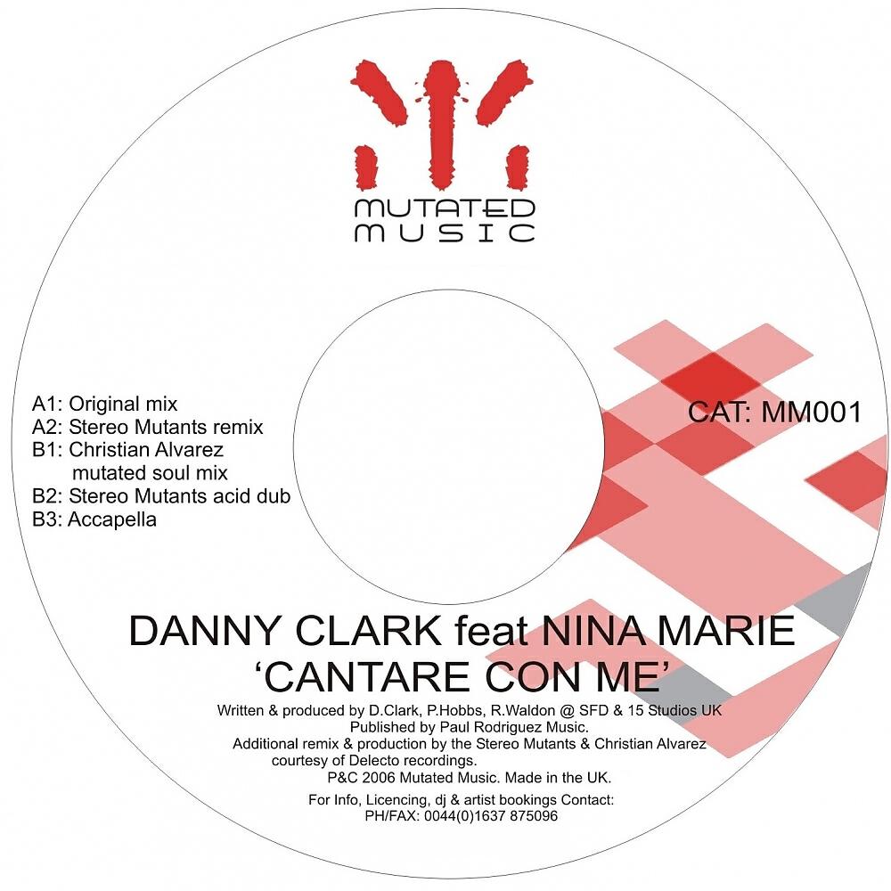 Danny Clark - Cantare Con Me (Sing With Me) (Christian Alvarez Mutated Soul Remix)