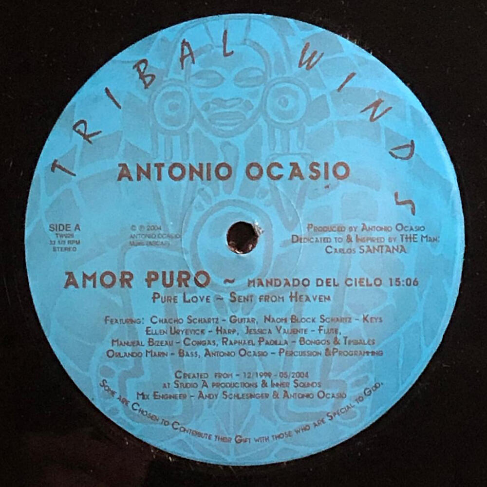 Antonio Ocasio - Amor Puro, Mandado Del Cielo (Pure Love, Sent From Heaven)