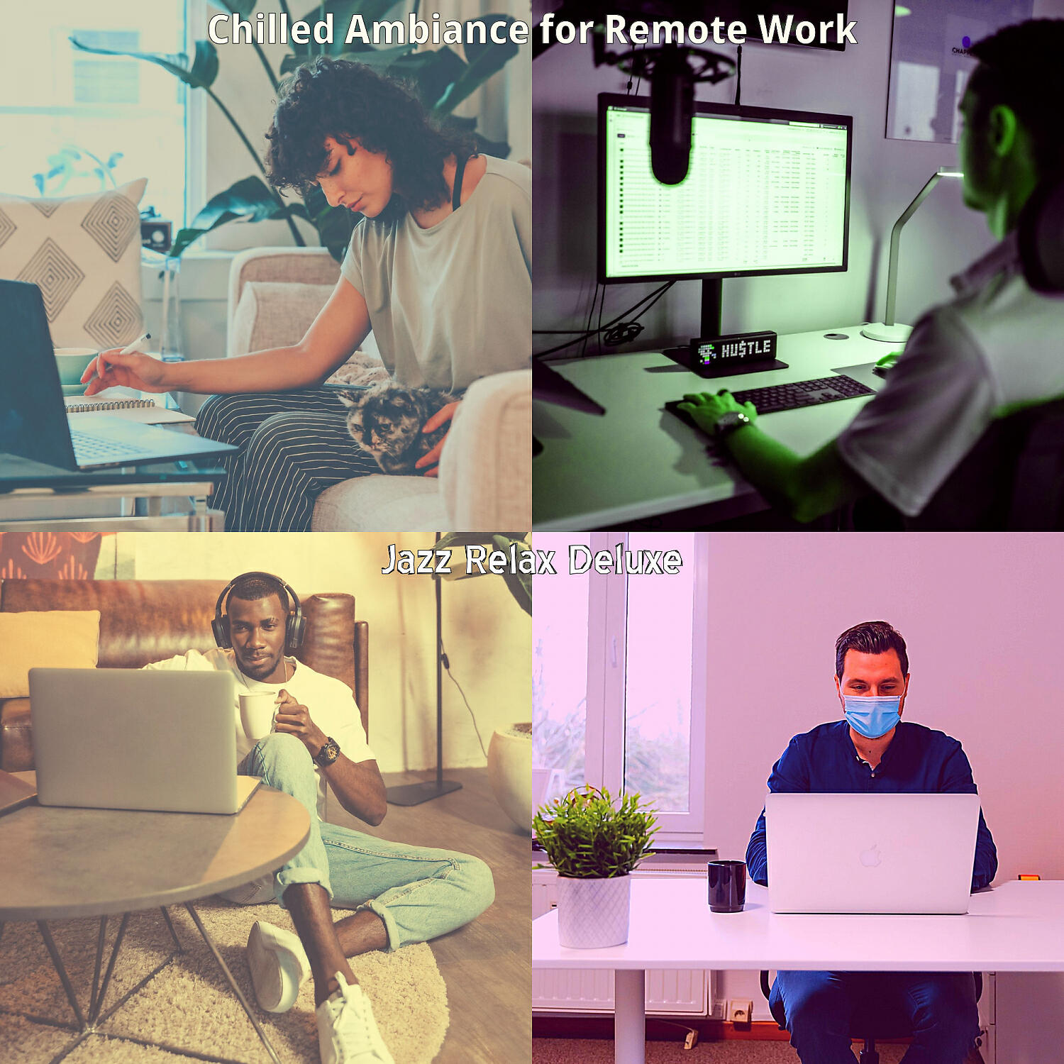 Jazz Relax Deluxe - Swanky Saxophone Bossa Nova - Vibe for Working at Home