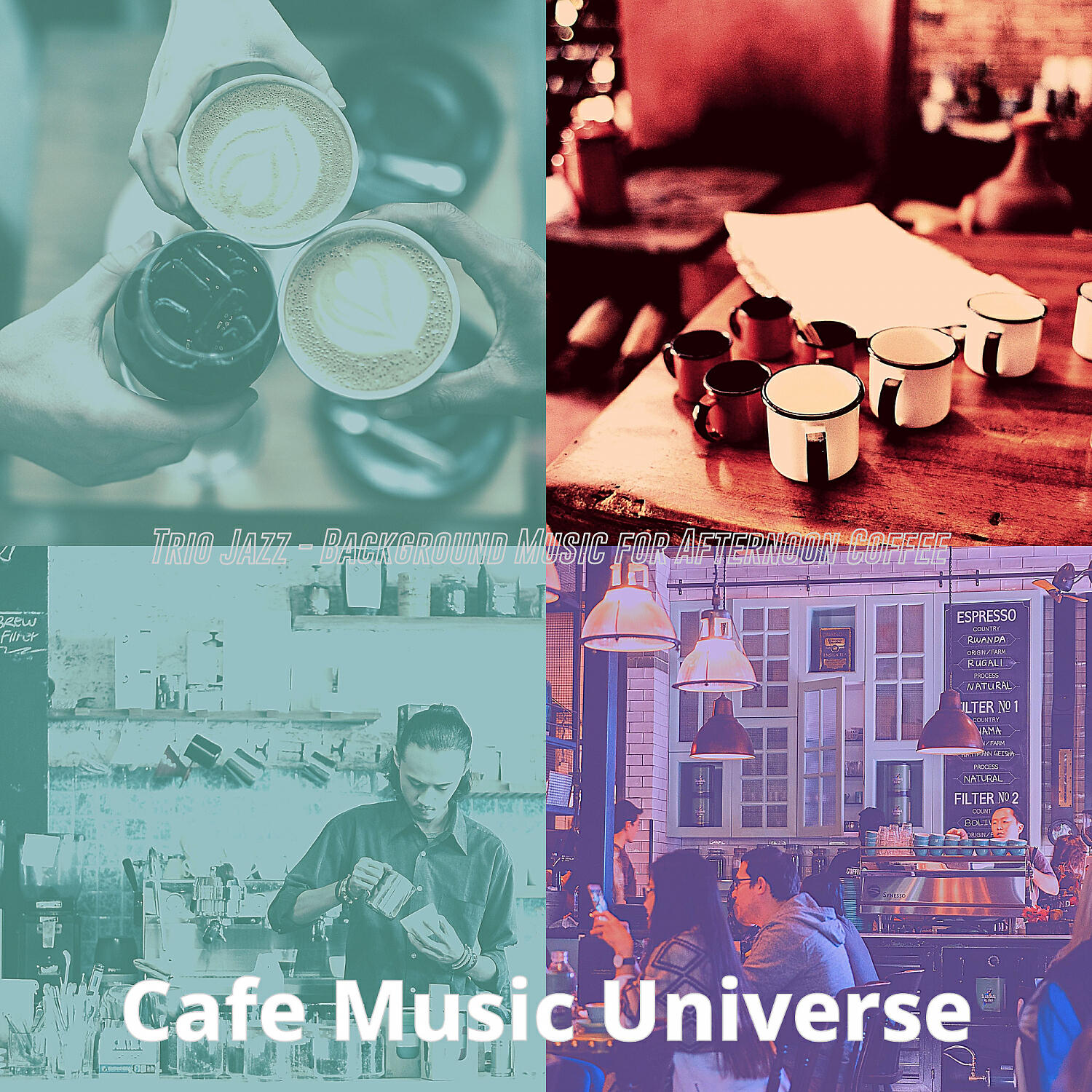 Cafe Music Universe - Deluxe Backdrops for Cozy Cafes